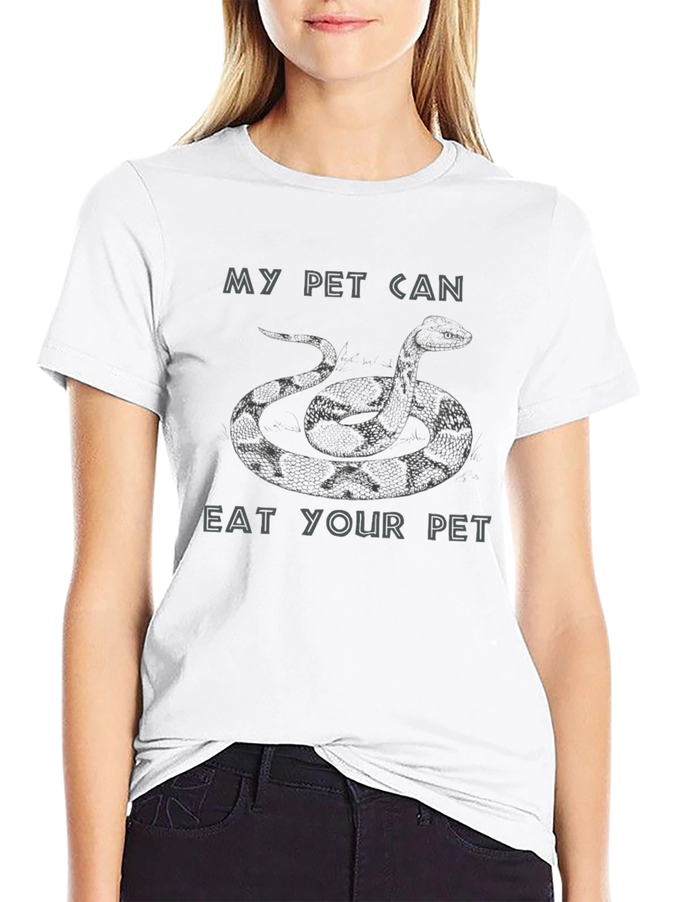 My Pet Can Eat Your Pet Snake T-Shirt