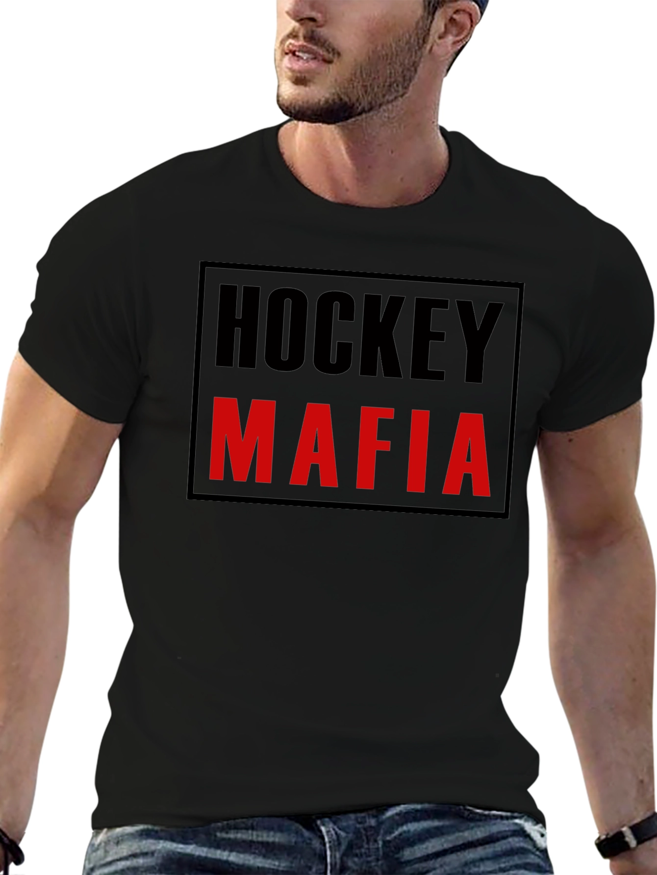 Hockey Mafia Black T-Shirt