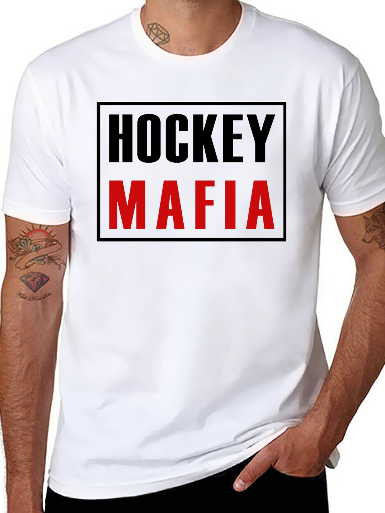 Hockey Mafia Black T-Shirt
