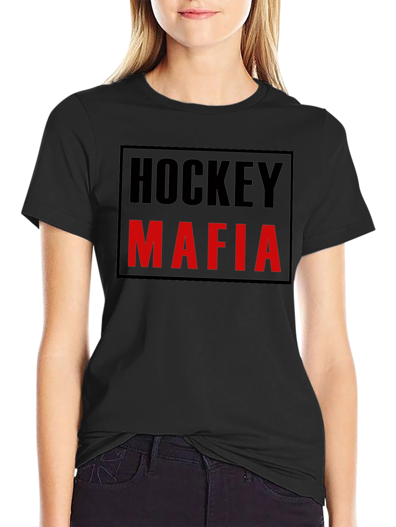 Hockey Mafia Black T-Shirt