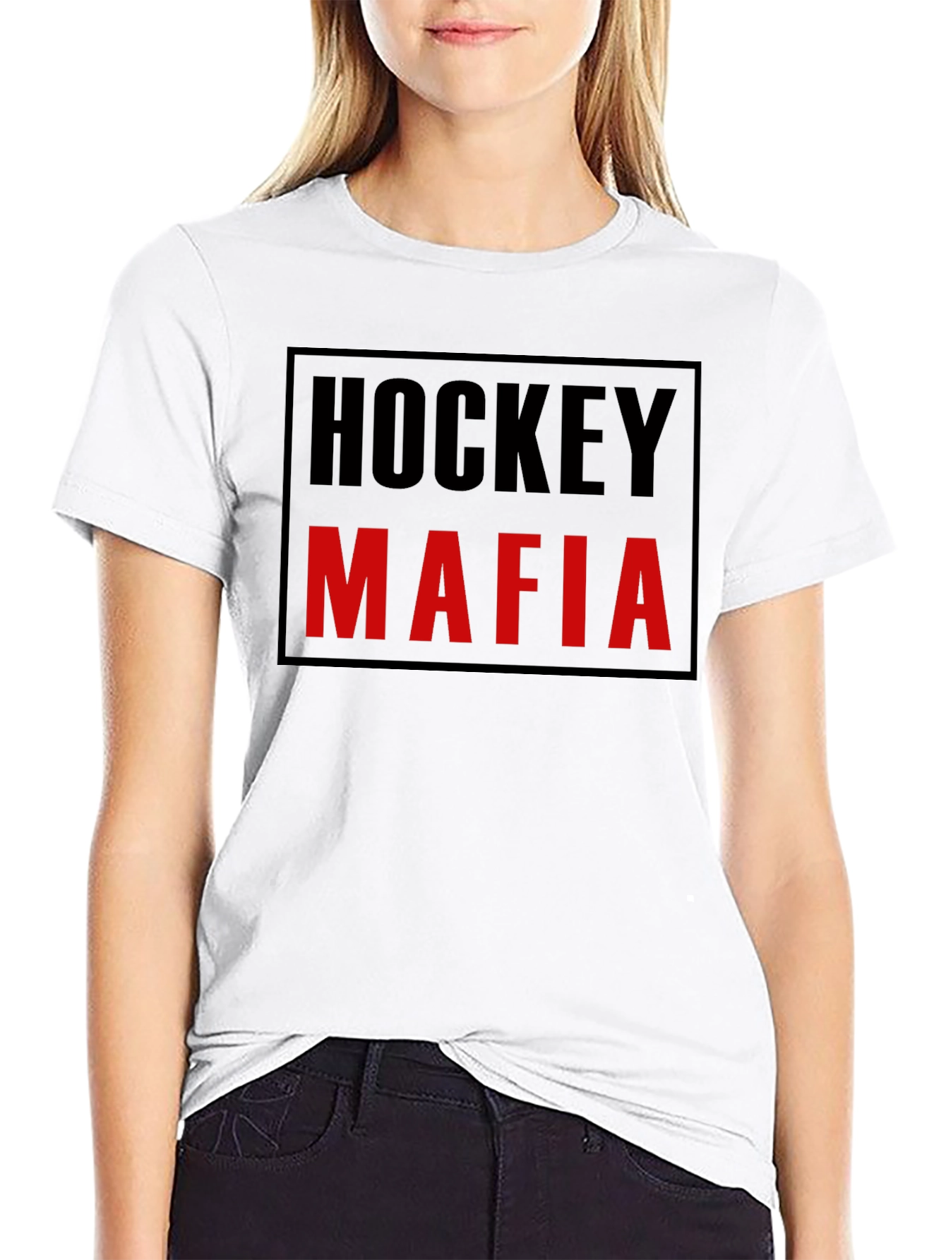 Hockey Mafia Black T-Shirt