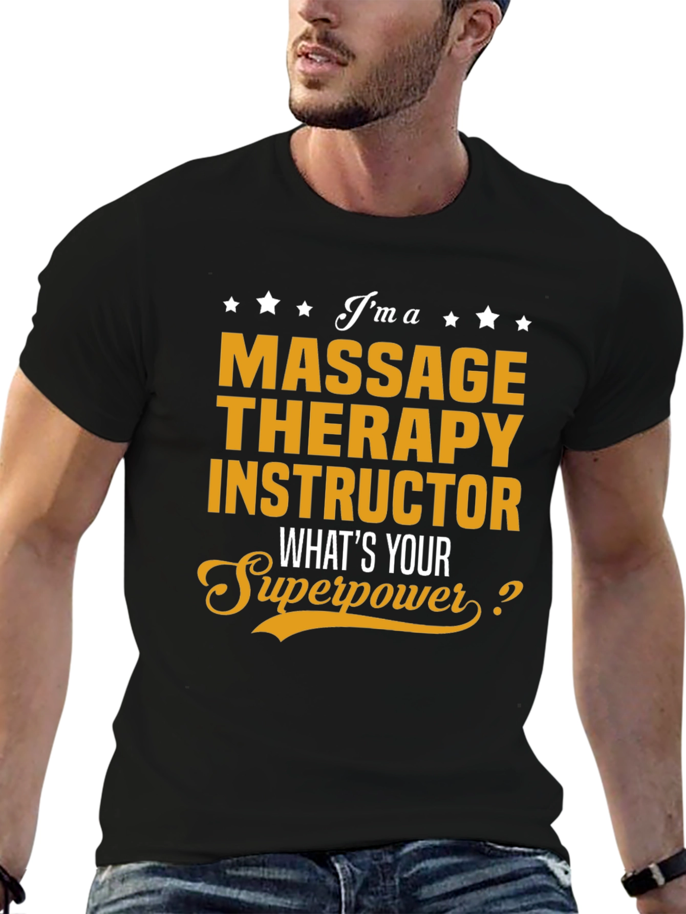 Massage Therapy Instructor Superpower T-Shirt