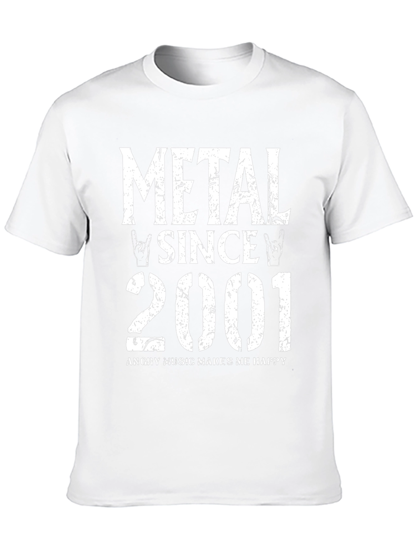 Metal Since 2001 Black Graphic T-Shirt