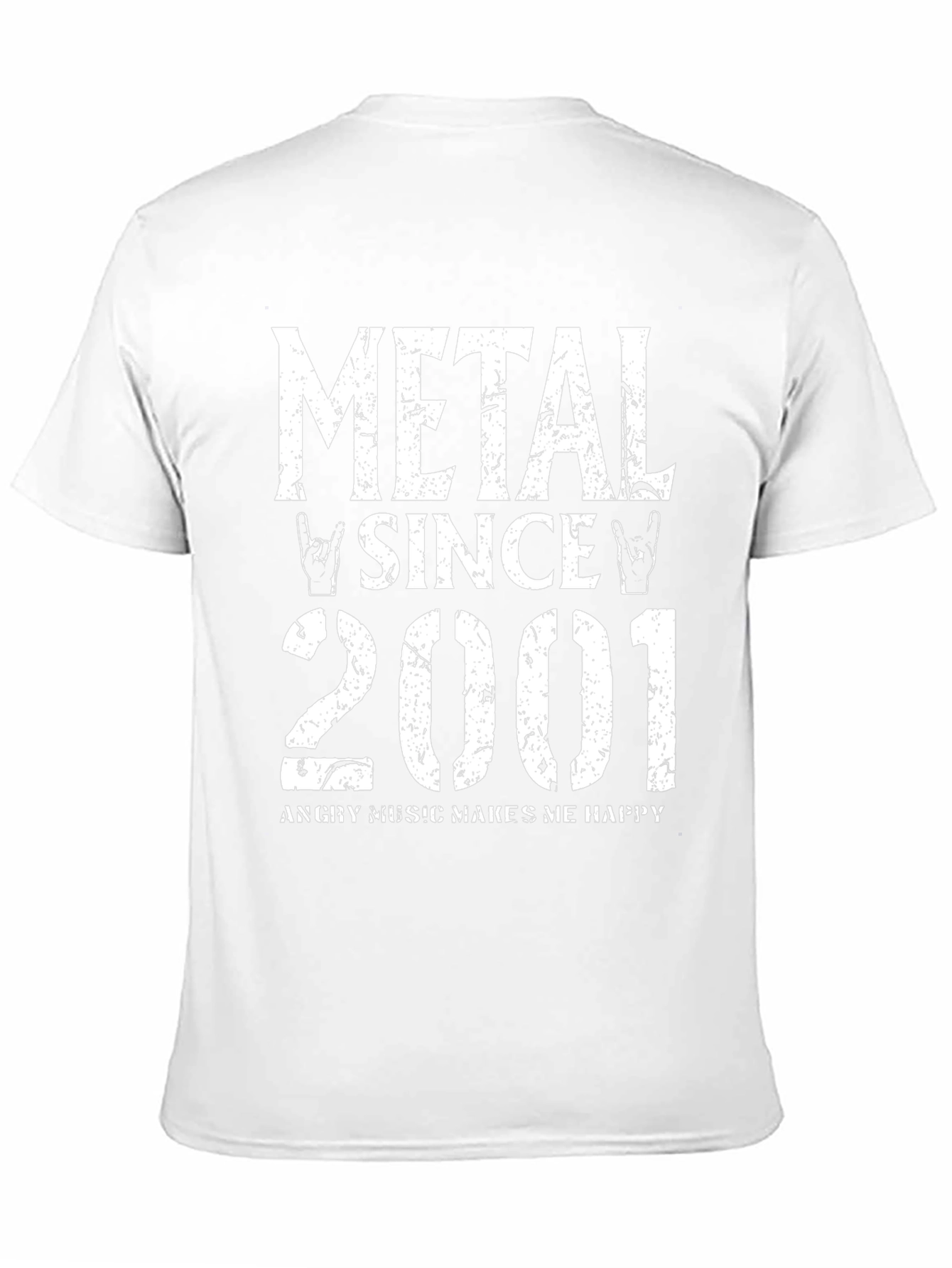 Metal Since 2001 Black Graphic T-Shirt