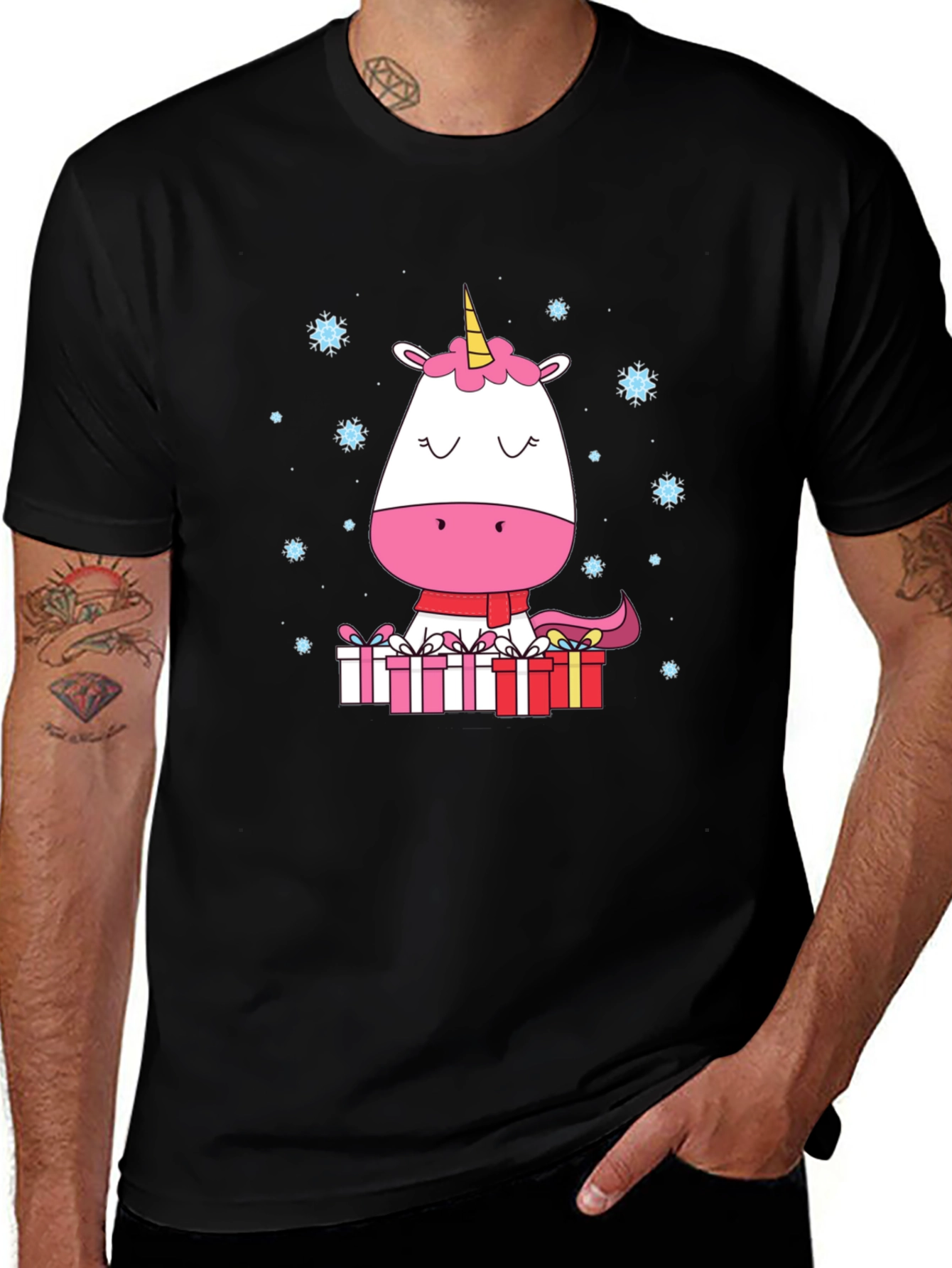 Unicorn Christmas T-Shirt