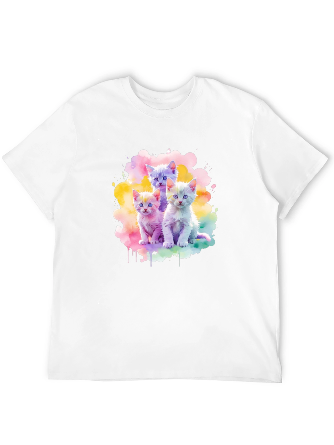 Watercolor Kittens T-Shirt