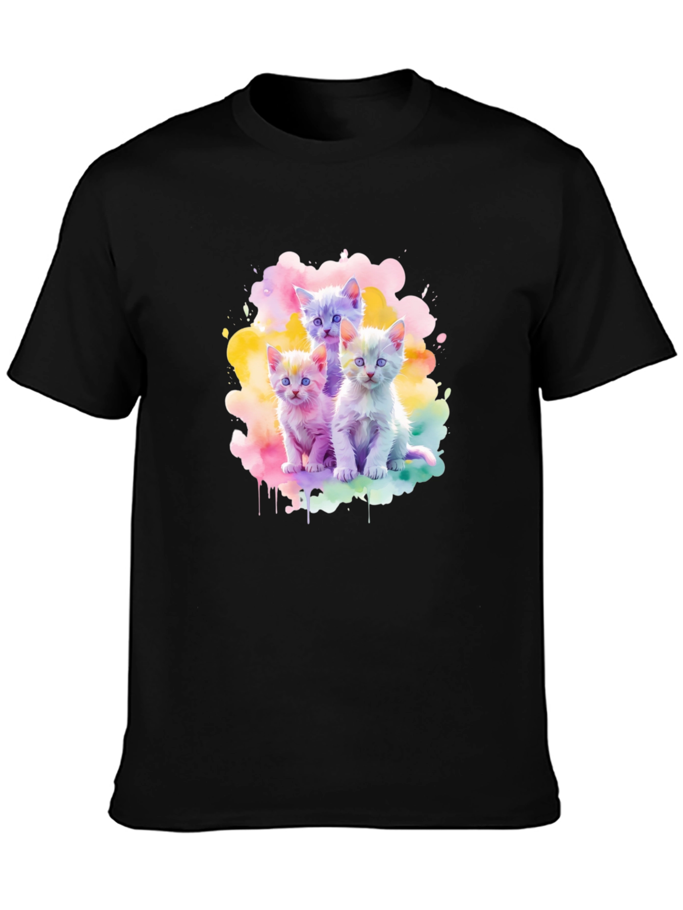Watercolor Kittens T-Shirt
