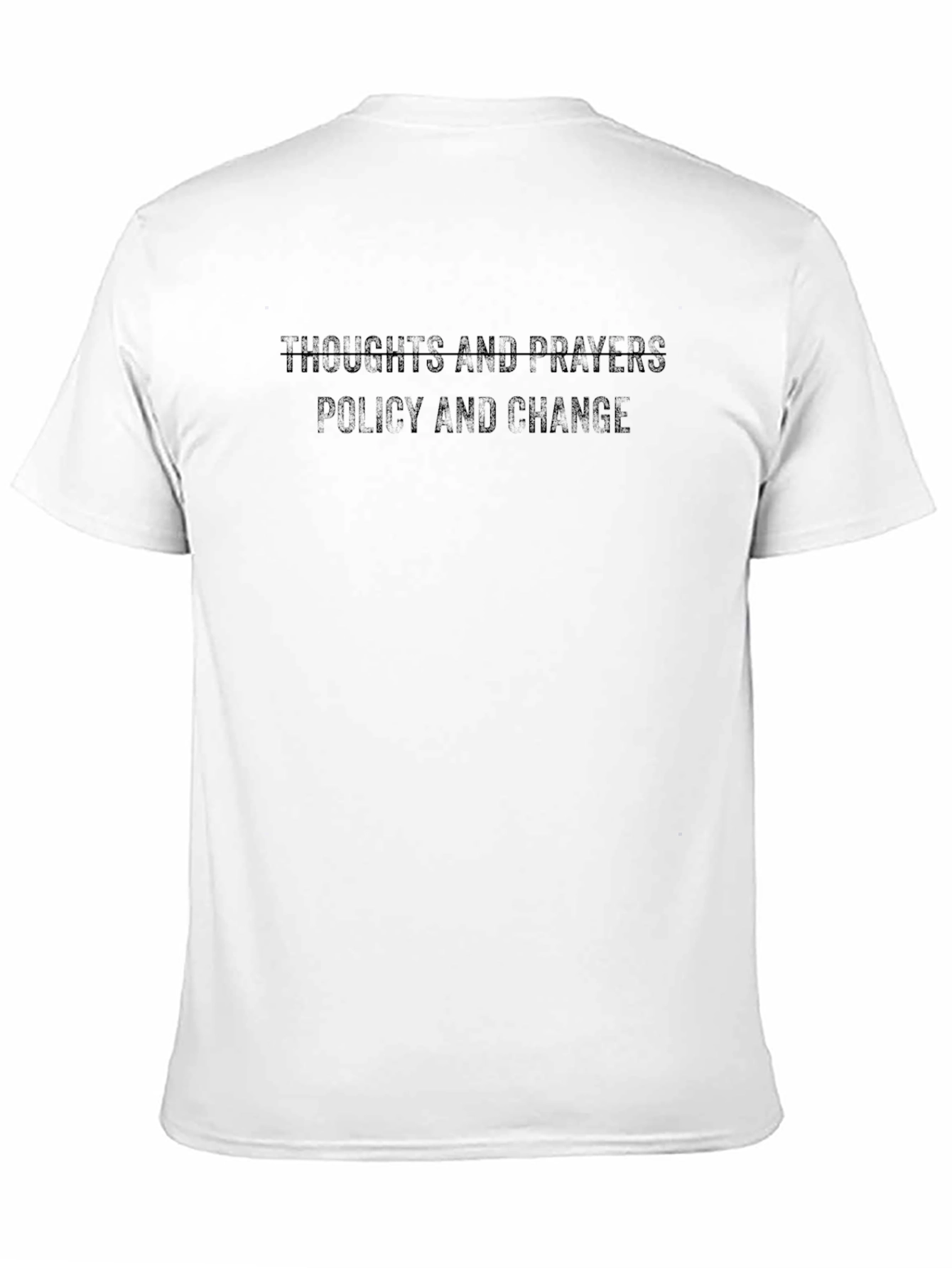 Black Graphic Tee: Thoughtful and Prepared Design