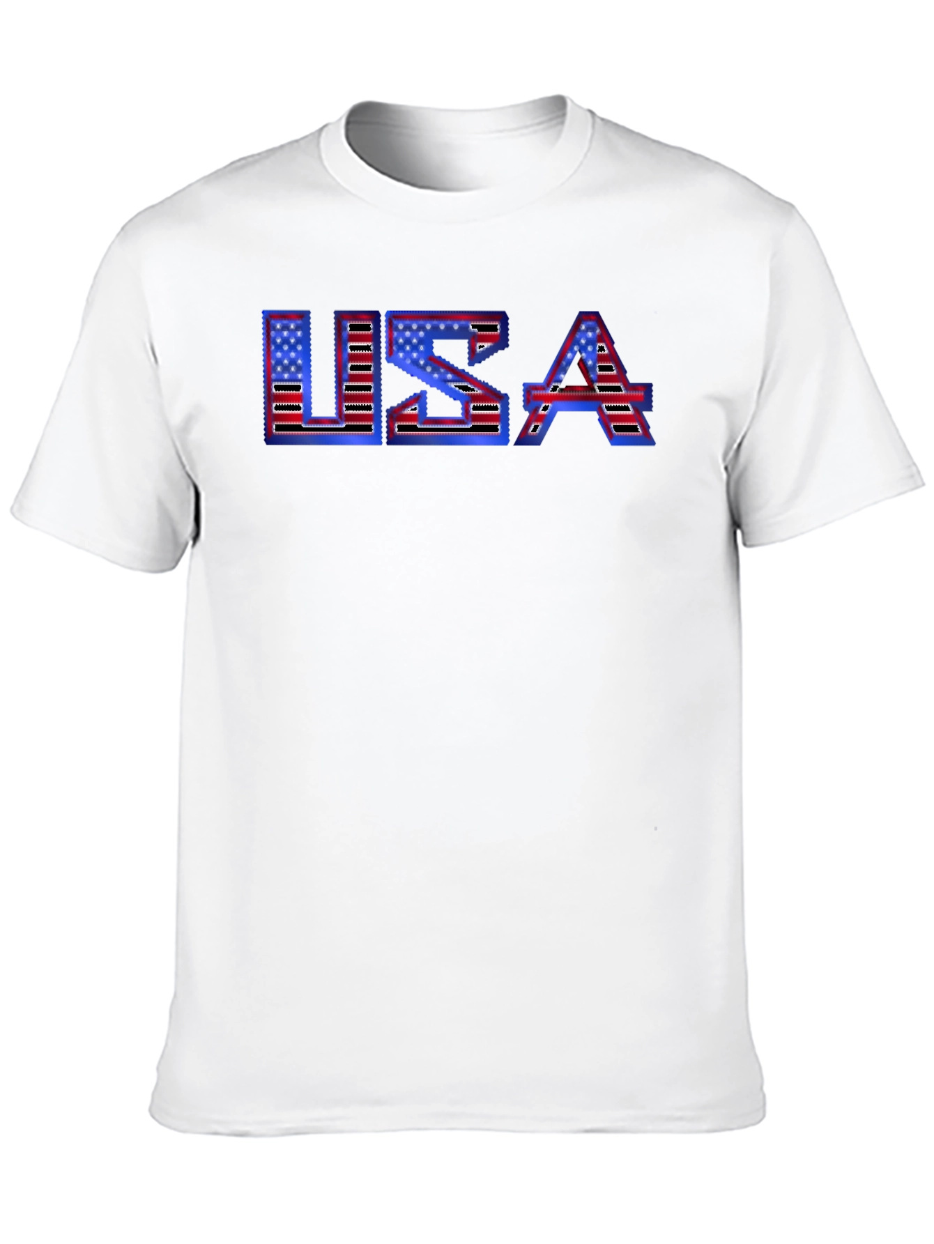 USA Flag T-Shirt - Patriotic Graphic Tee
