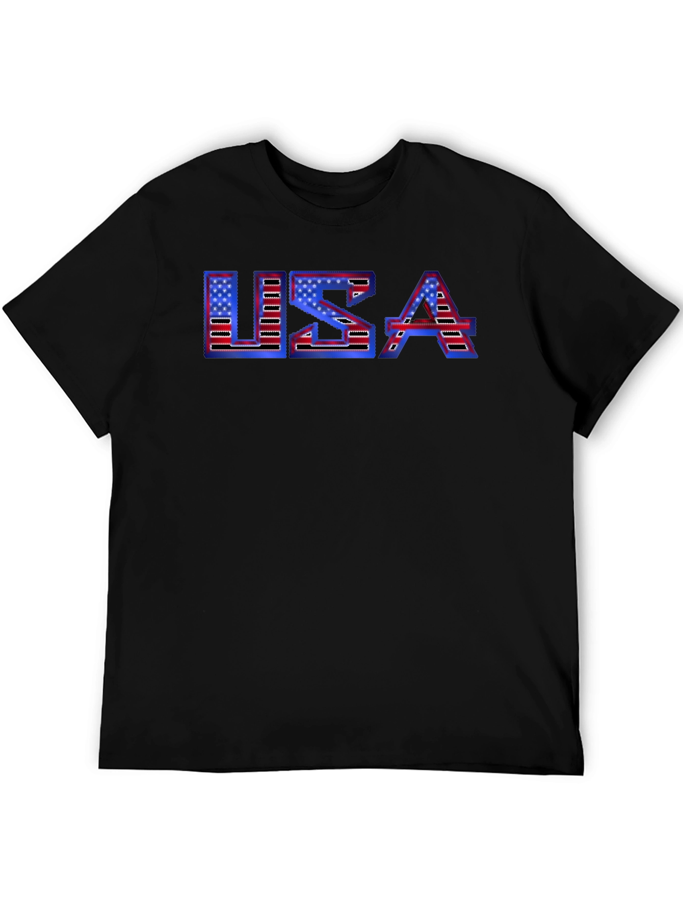 USA Flag T-Shirt - Patriotic Graphic Tee