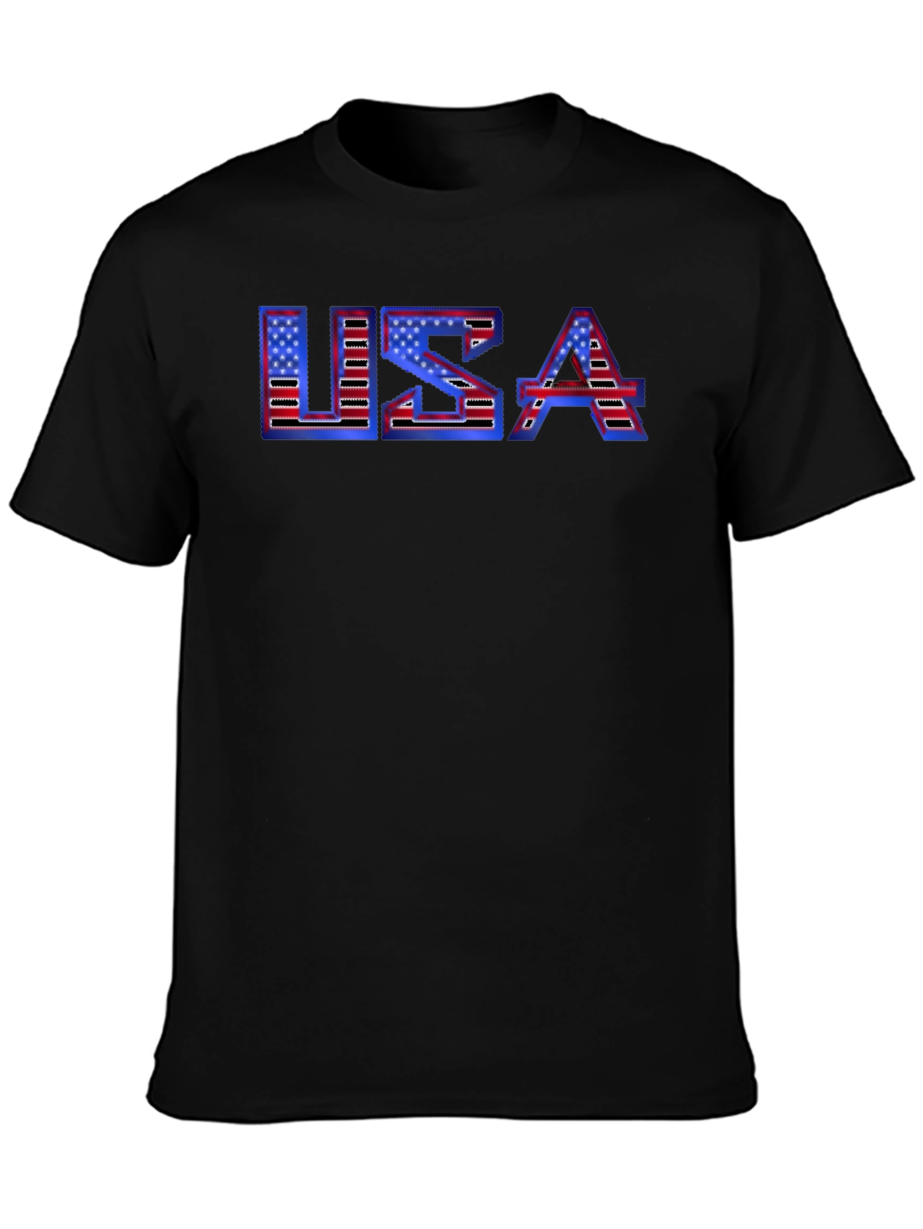 USA Flag T-Shirt - Patriotic Graphic Tee