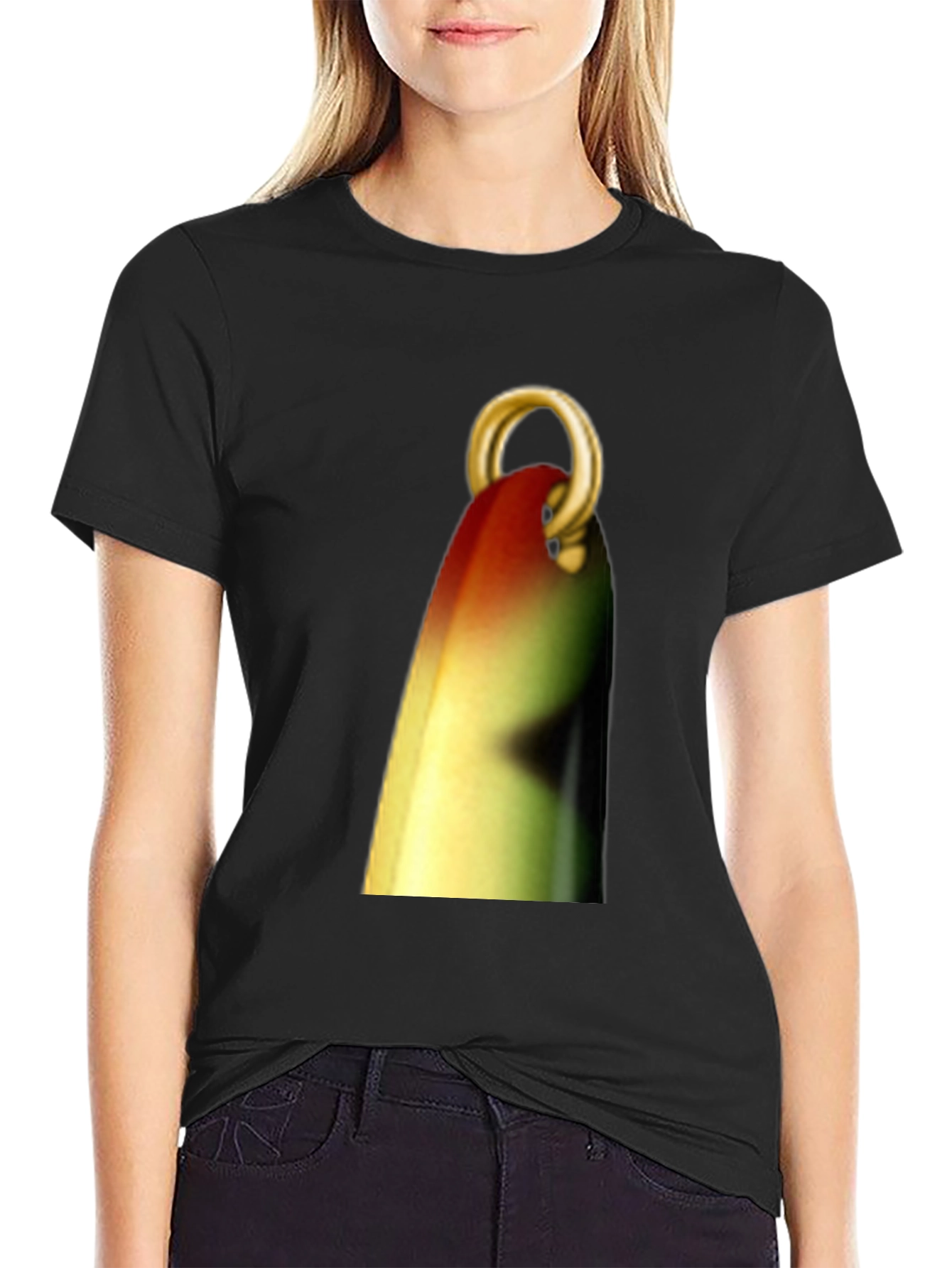 Fishing Lure Graphic Tee - Anglers Black T-Shirt