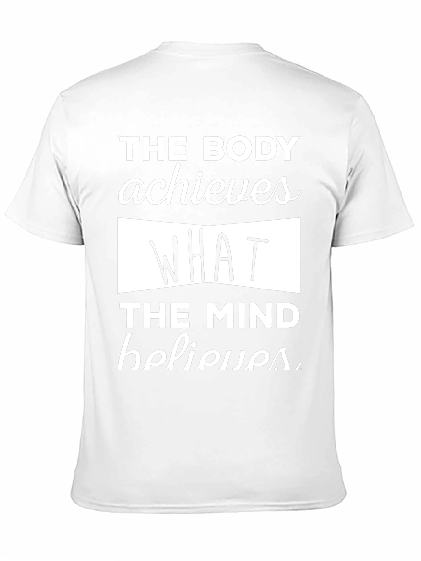 Motivational Graphic T-Shirt - Body & Mind