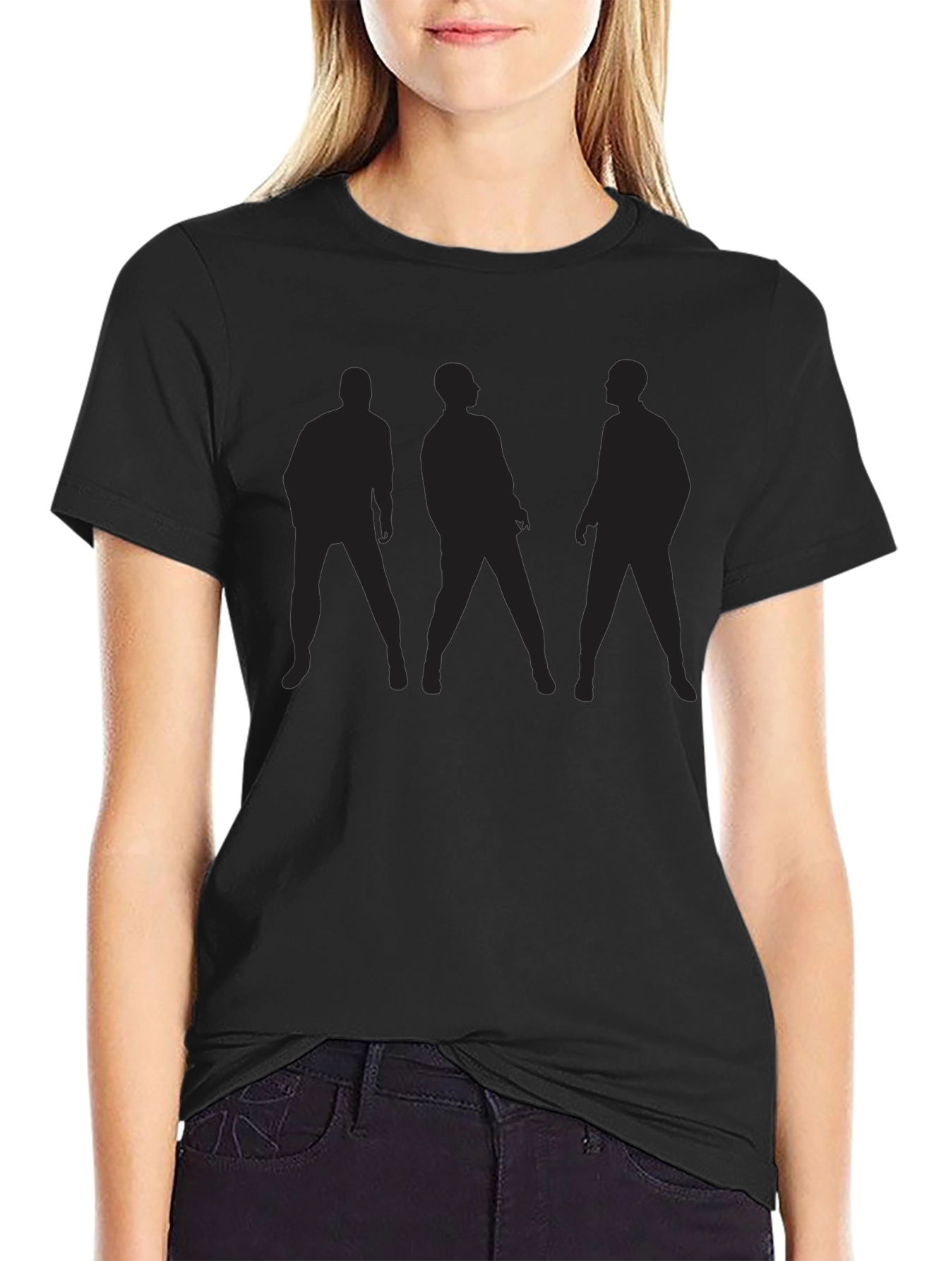 Silhouette Trio Black T-Shirt