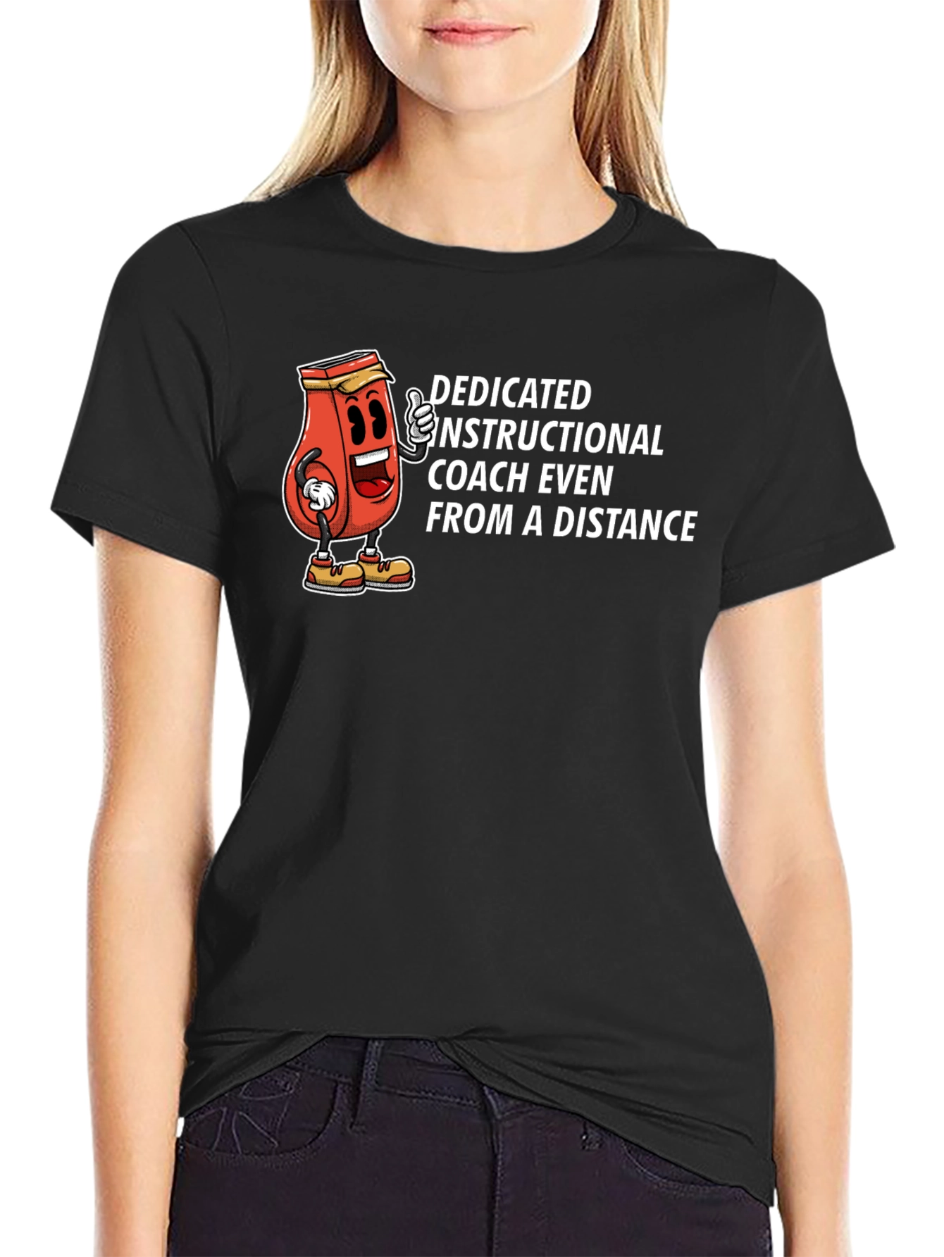 Dedicated Instructional Coach Funny T-Shirt