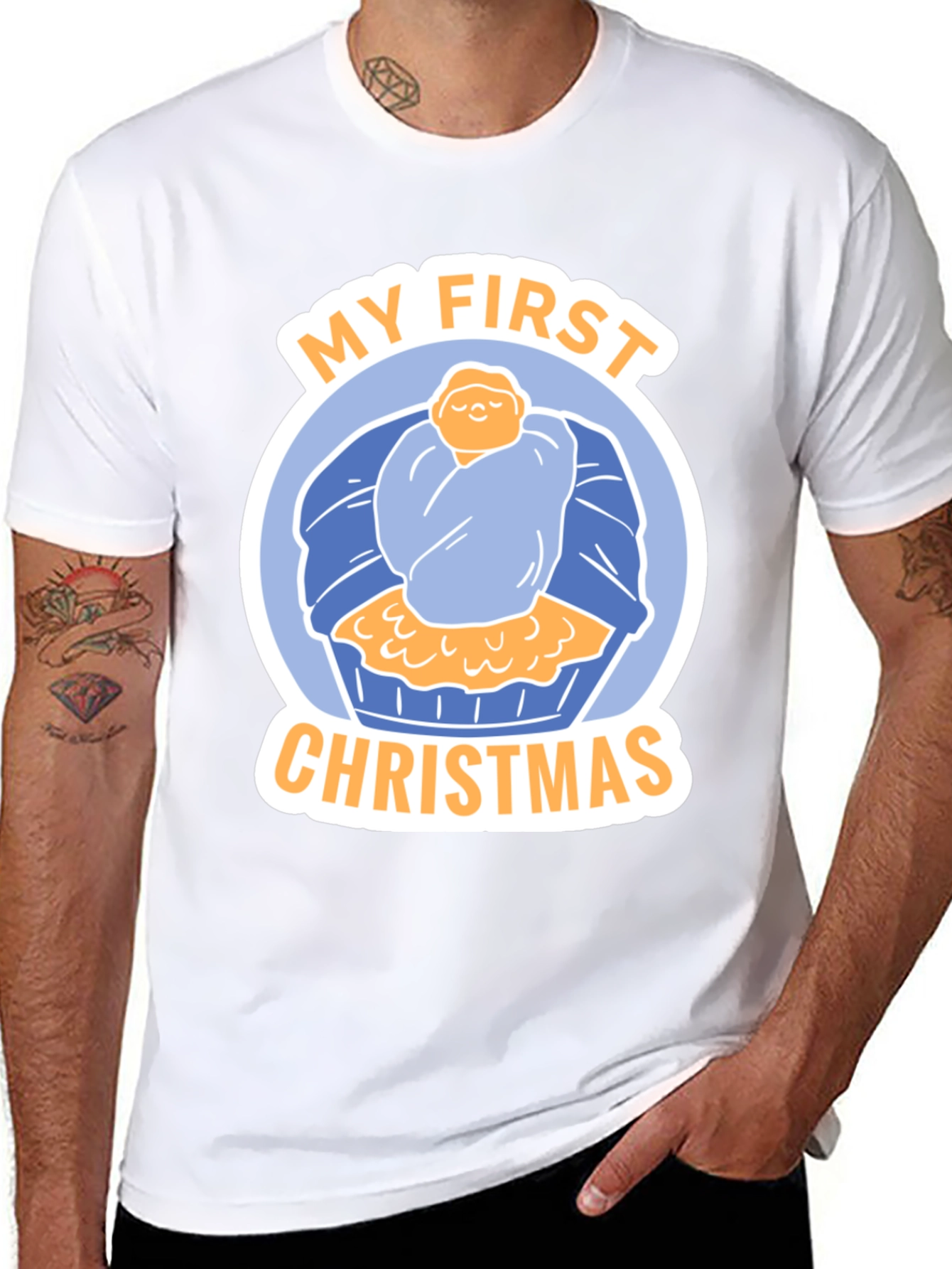 My First Christmas Baby Tee