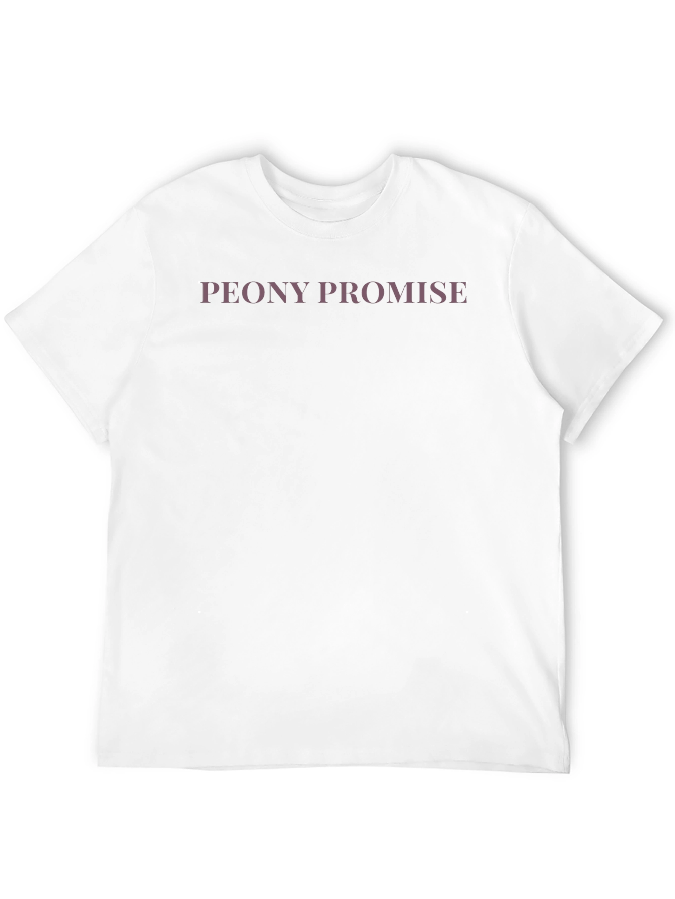 Peony Promise Black Graphic Tee