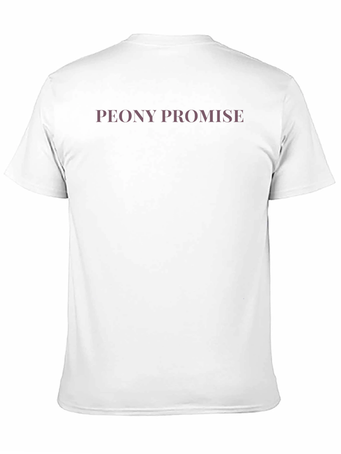 Peony Promise Black Graphic Tee