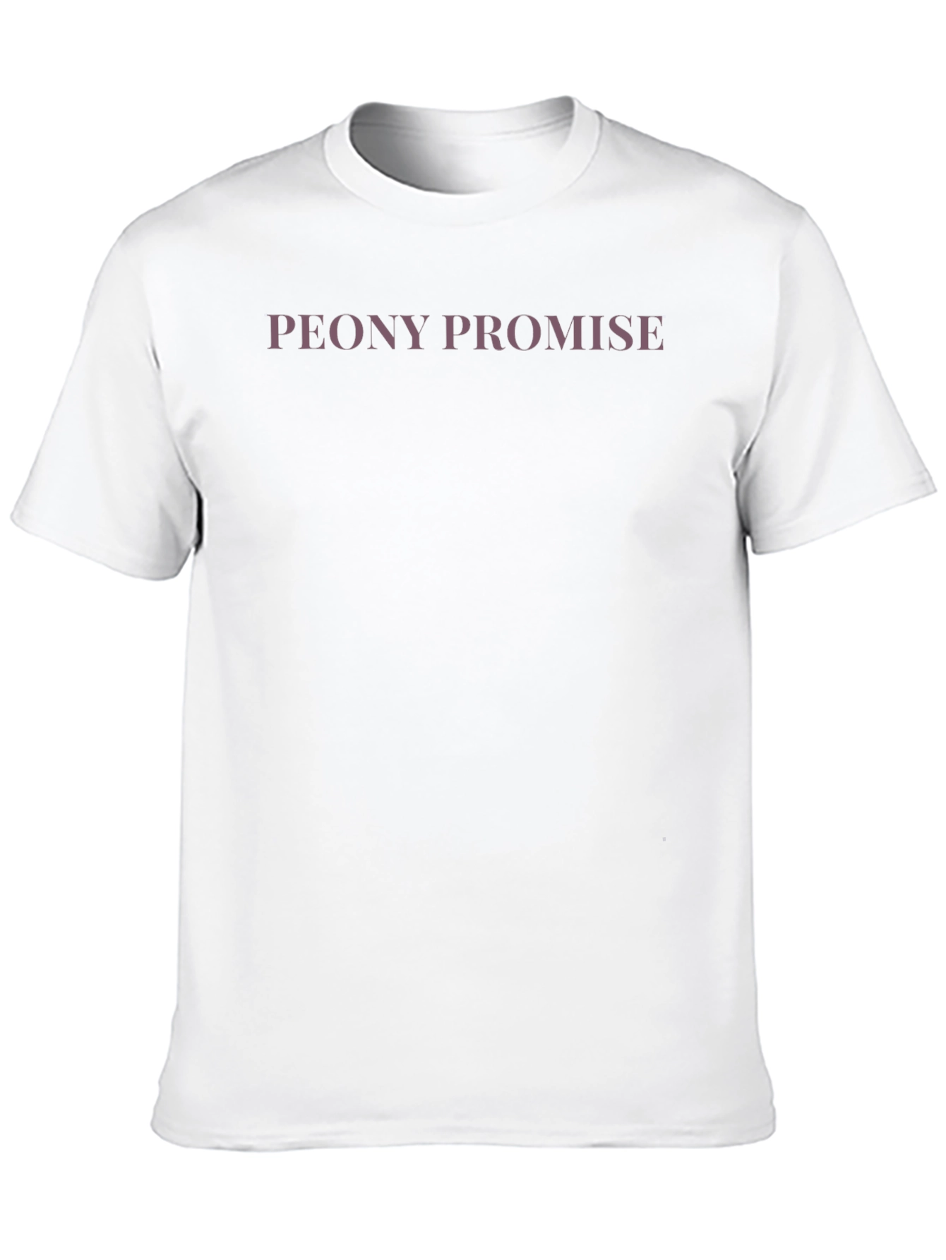 Peony Promise Black Graphic Tee