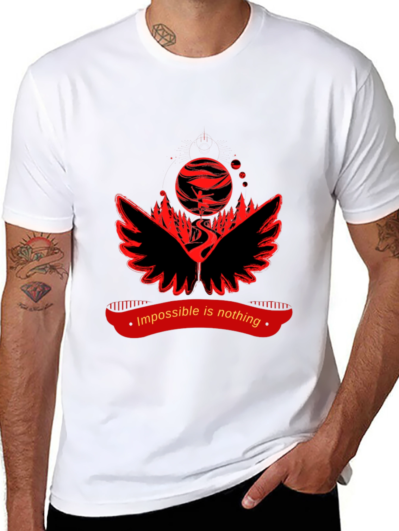 Impossible is Nothing Graphic T-Shirt