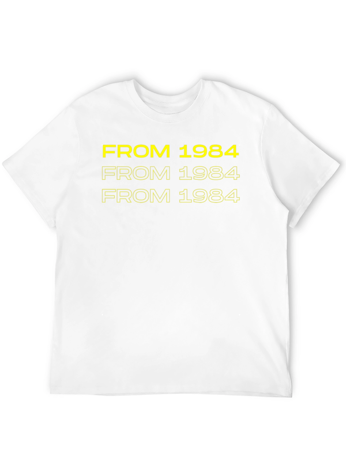 From 1984 Black Graphic Tee