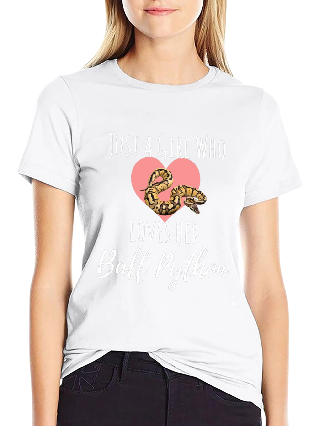 Ball Python Girl T-Shirt