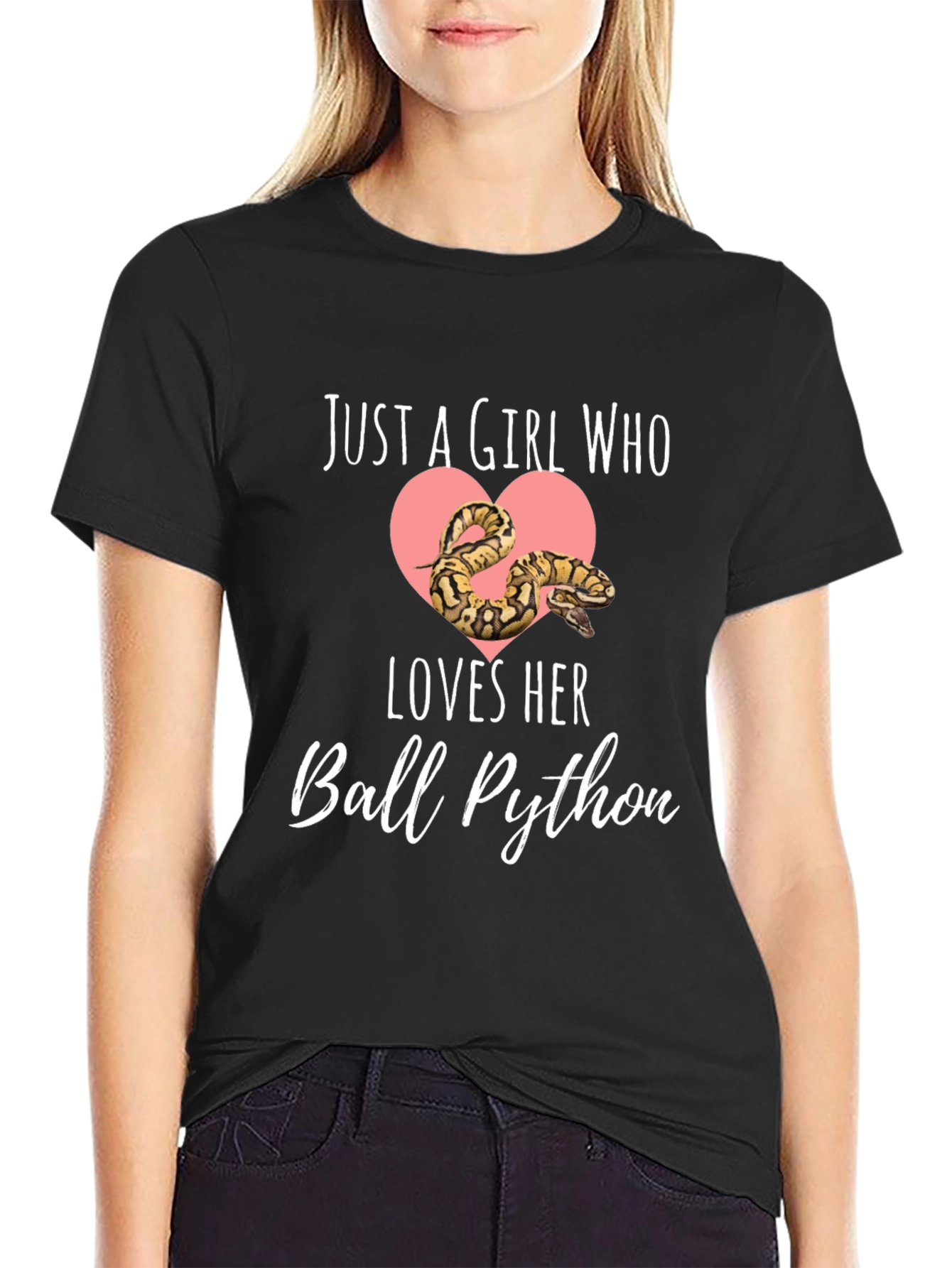 Ball Python Girl T-Shirt