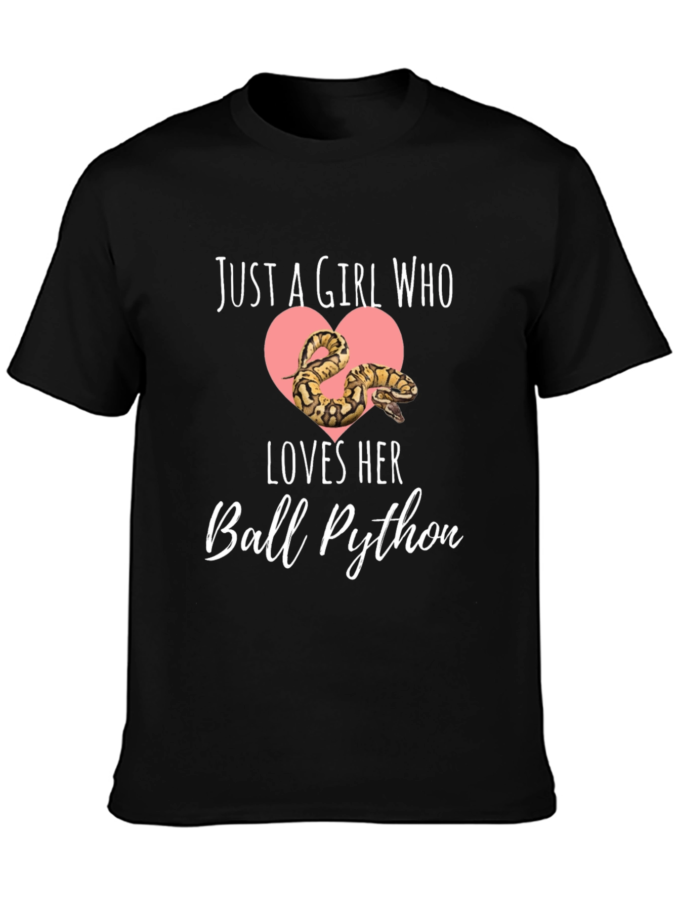 Ball Python Girl T-Shirt