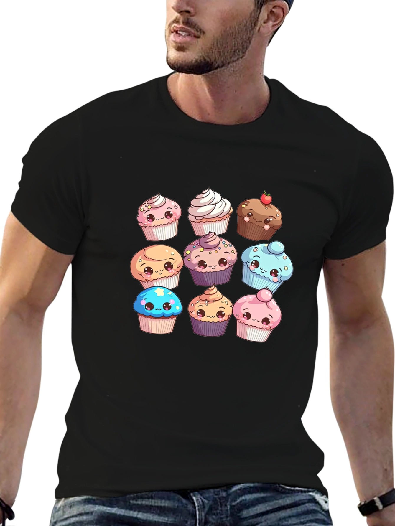 Kawaii Cupcake T-Shirt
