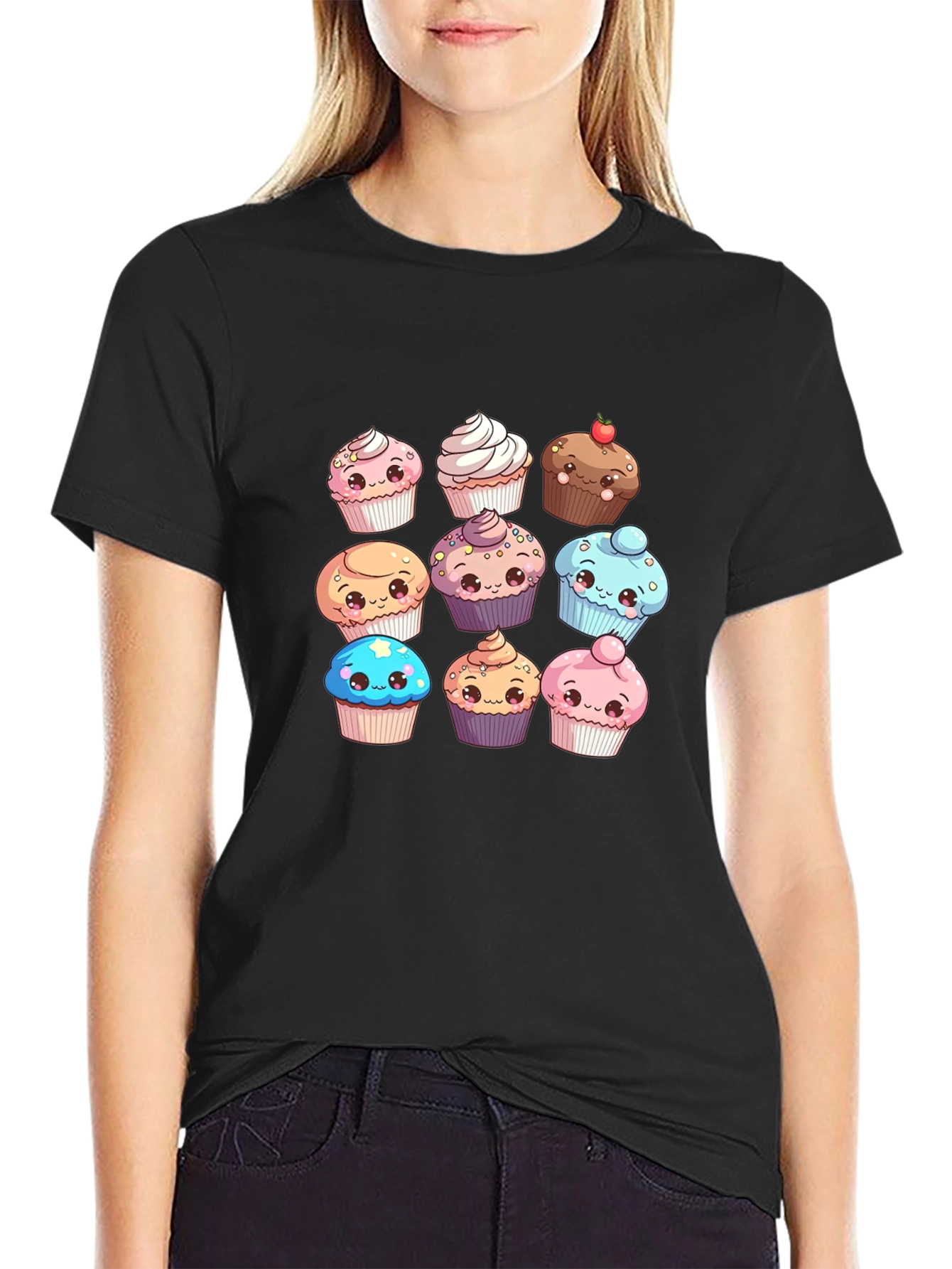 Kawaii Cupcake T-Shirt