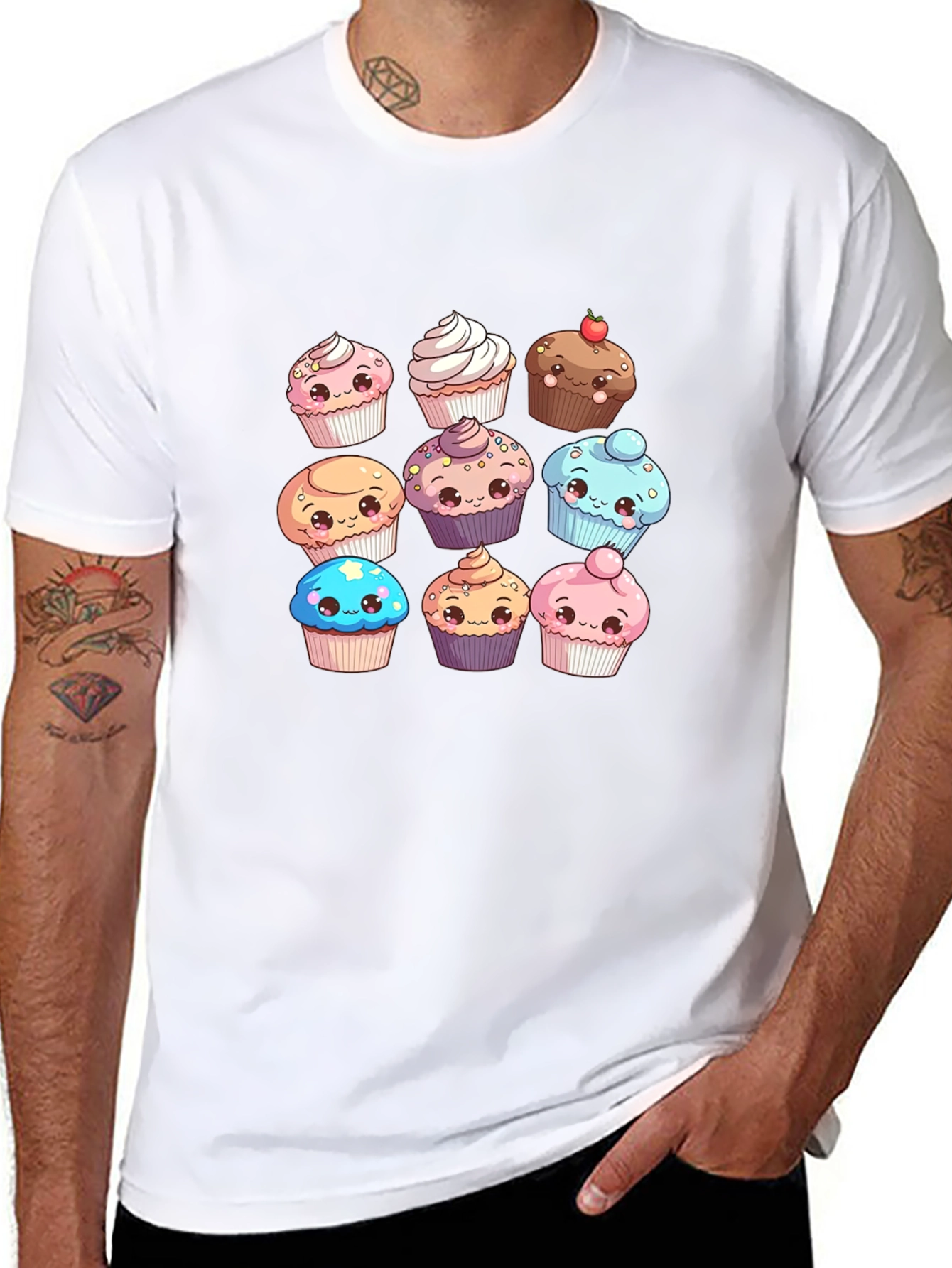 Kawaii Cupcake T-Shirt