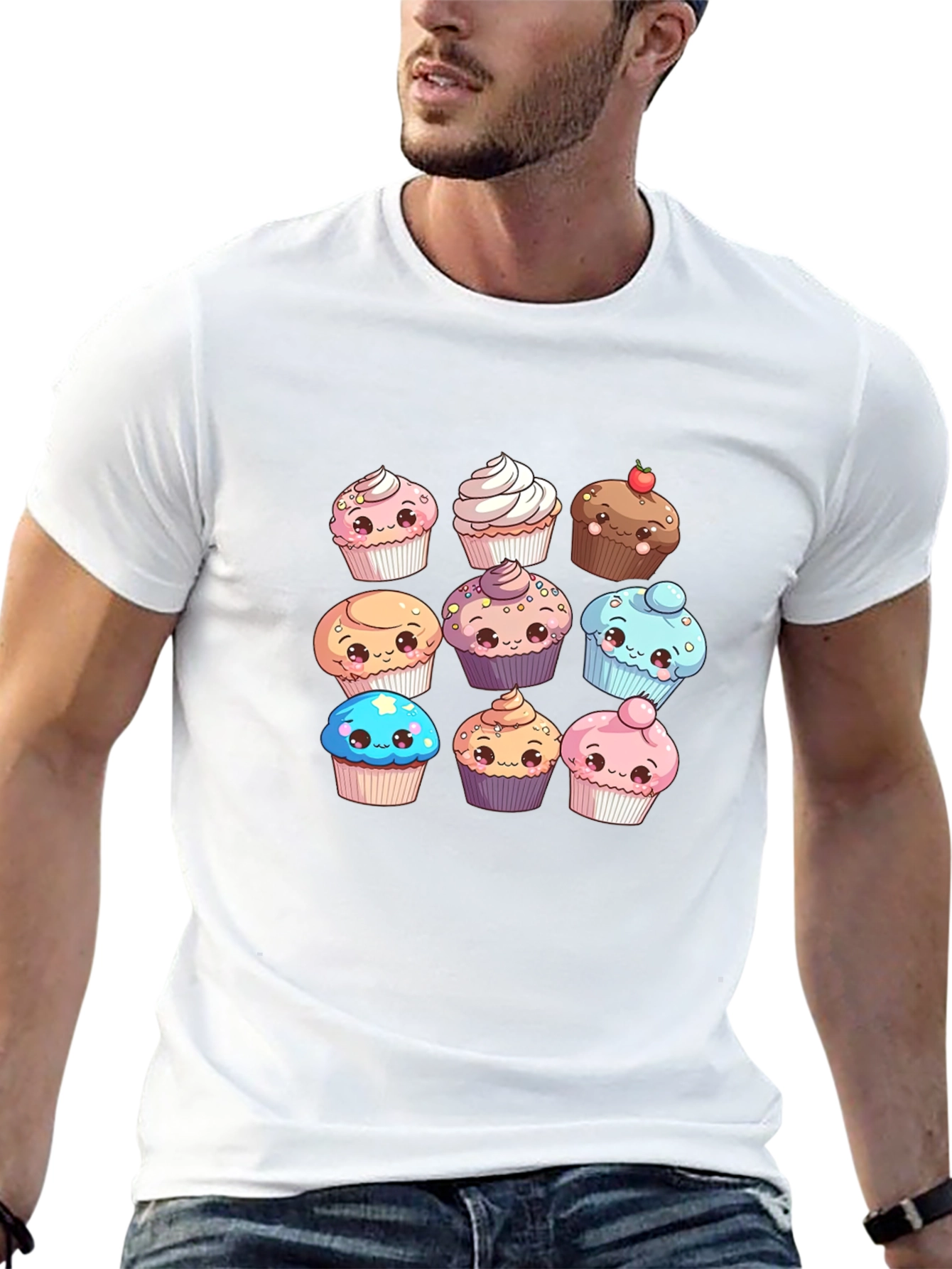 Kawaii Cupcake T-Shirt