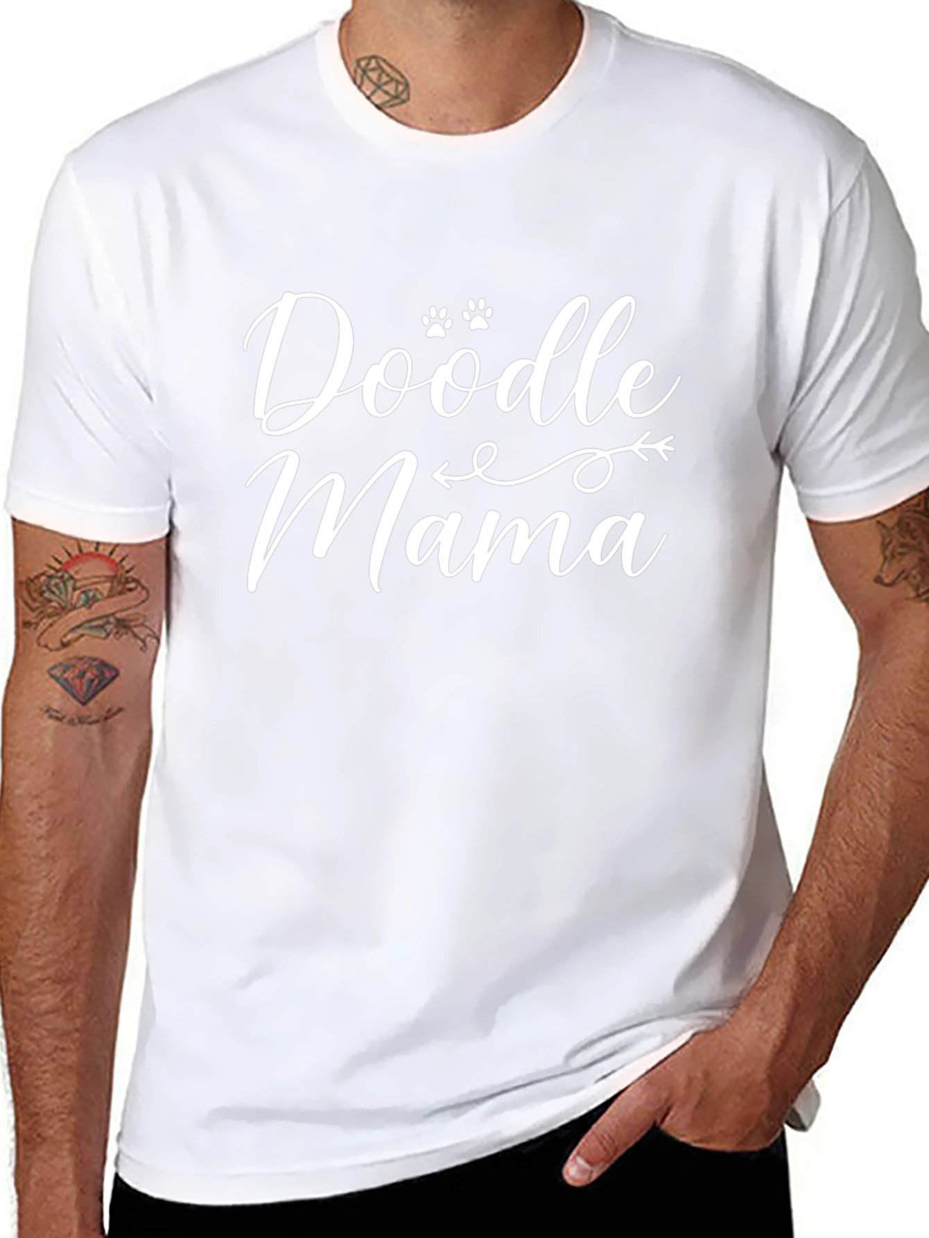 Doodle Mama T-Shirt - Cute Dog Lover Tee