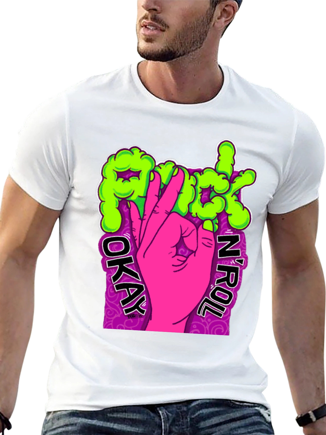 Okay NRoll Graphic T-Shirt