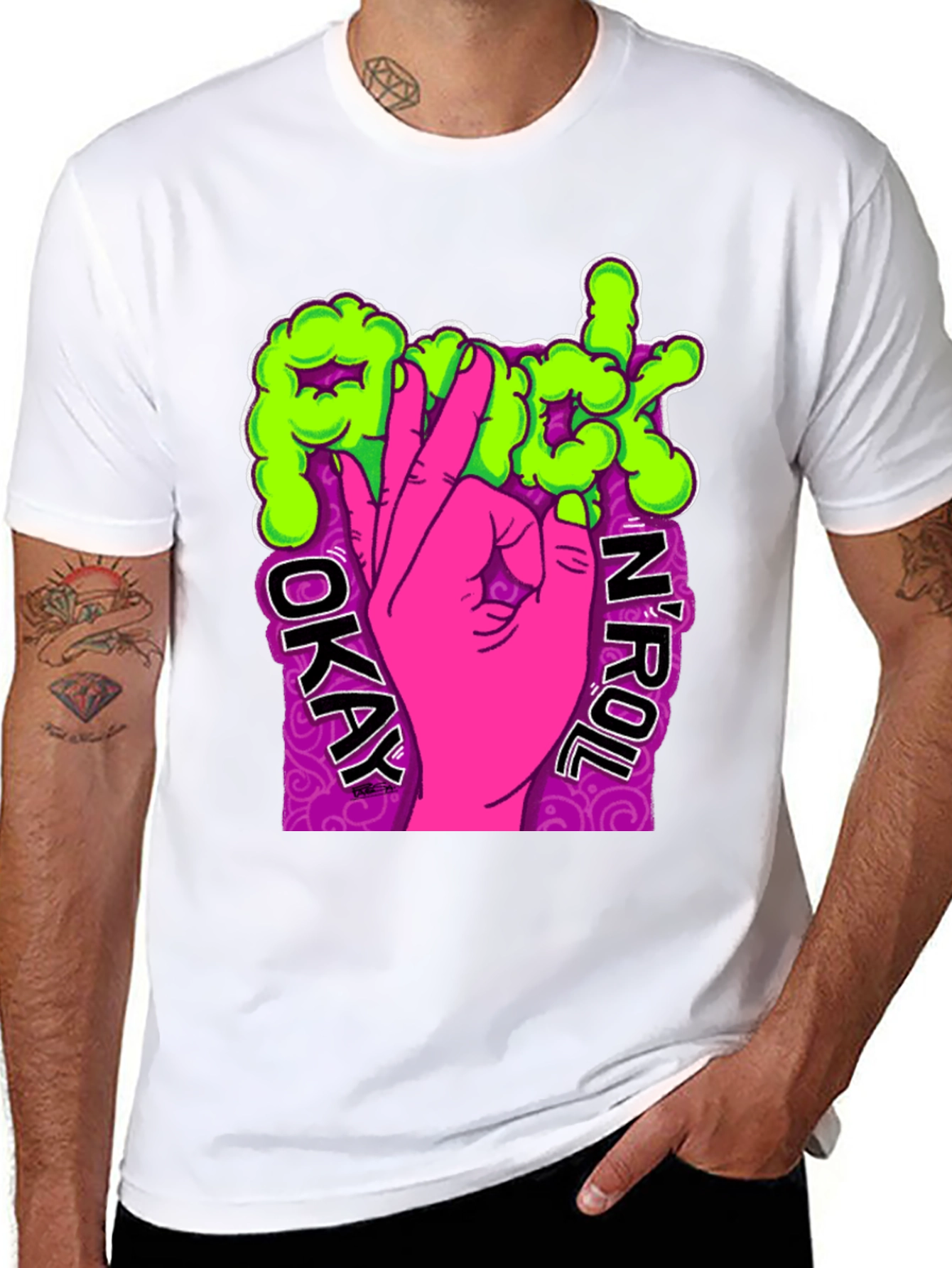 Okay NRoll Graphic T-Shirt