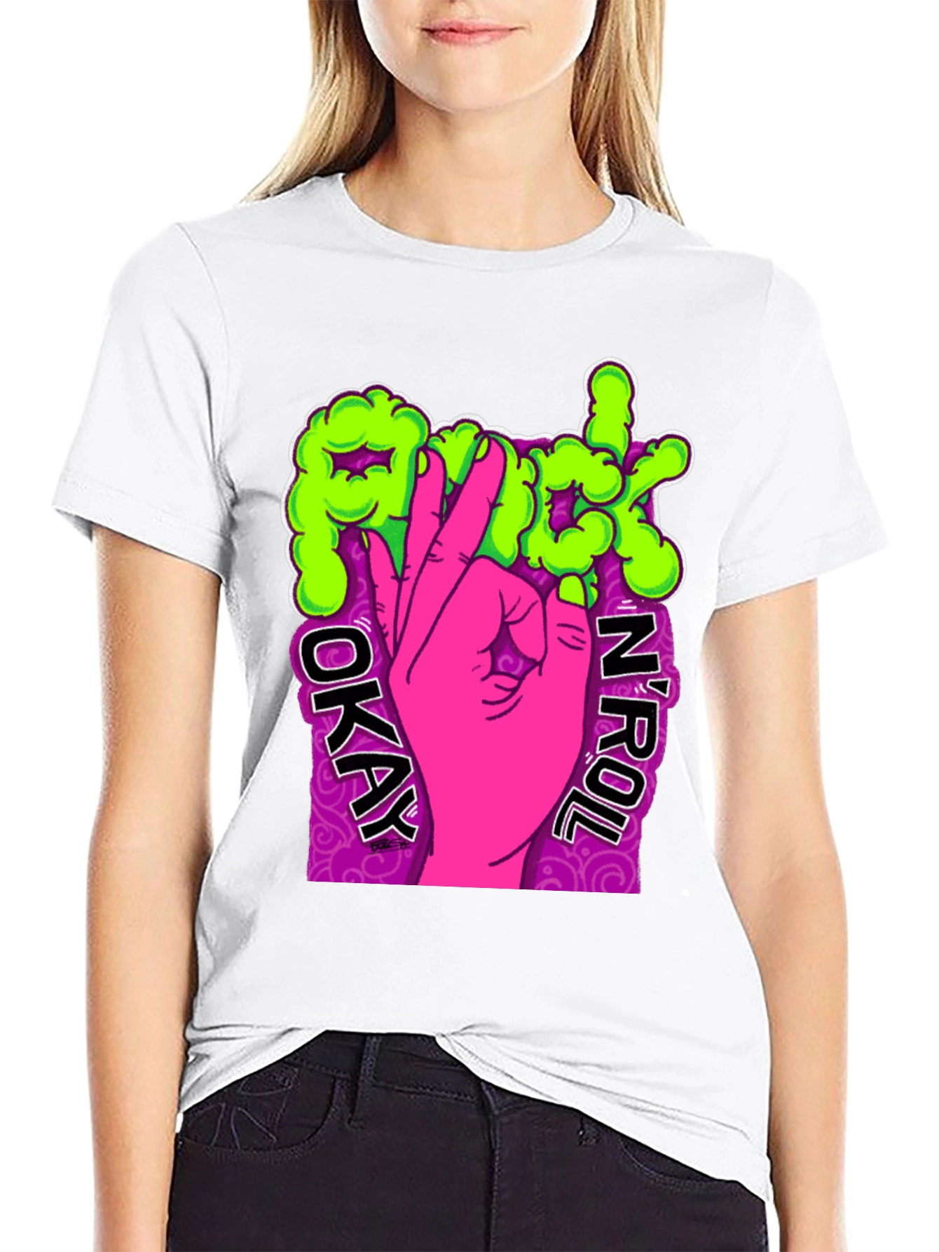 Okay NRoll Graphic T-Shirt