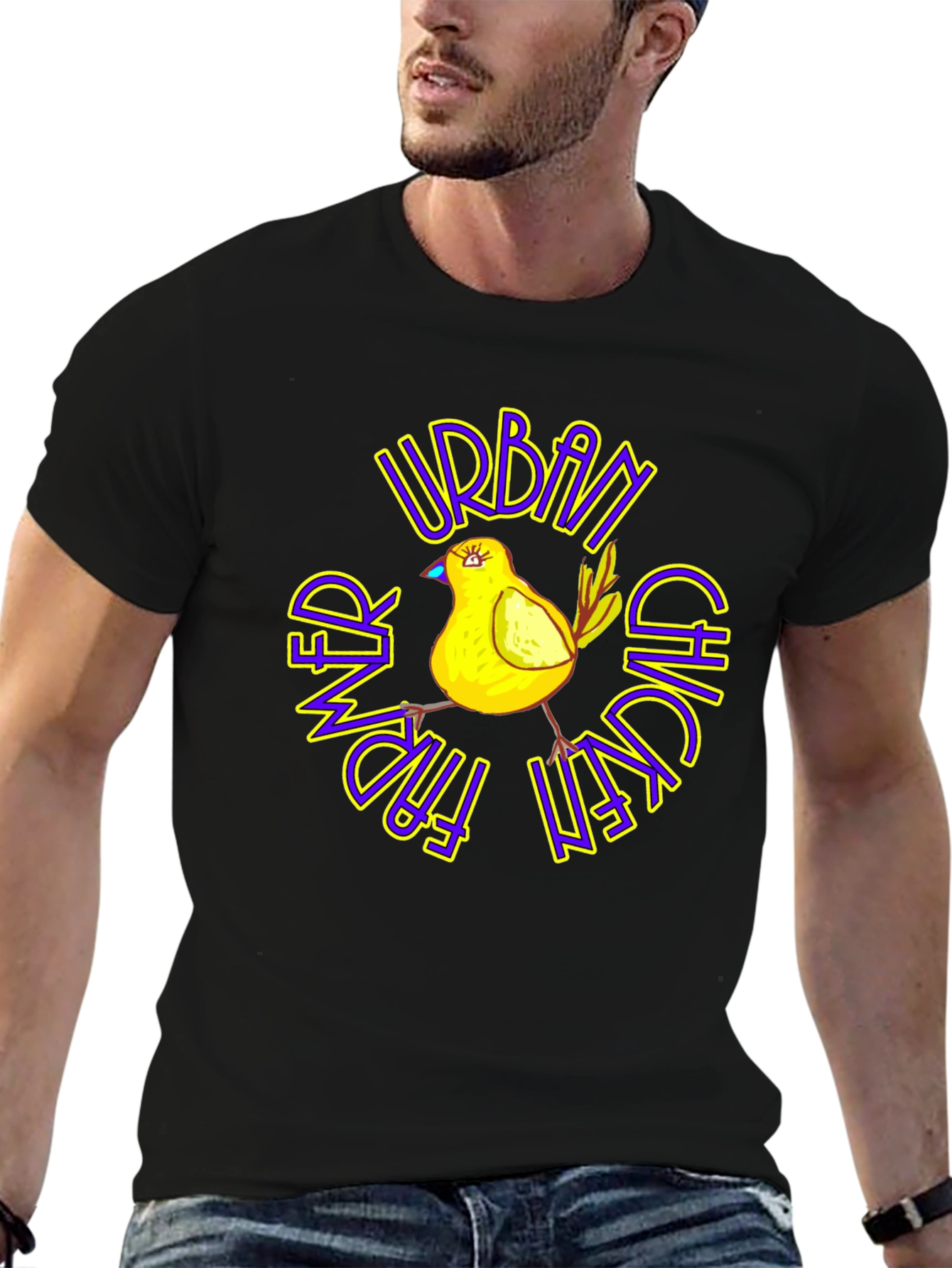 Urban Farmer Friend Chick T-Shirt