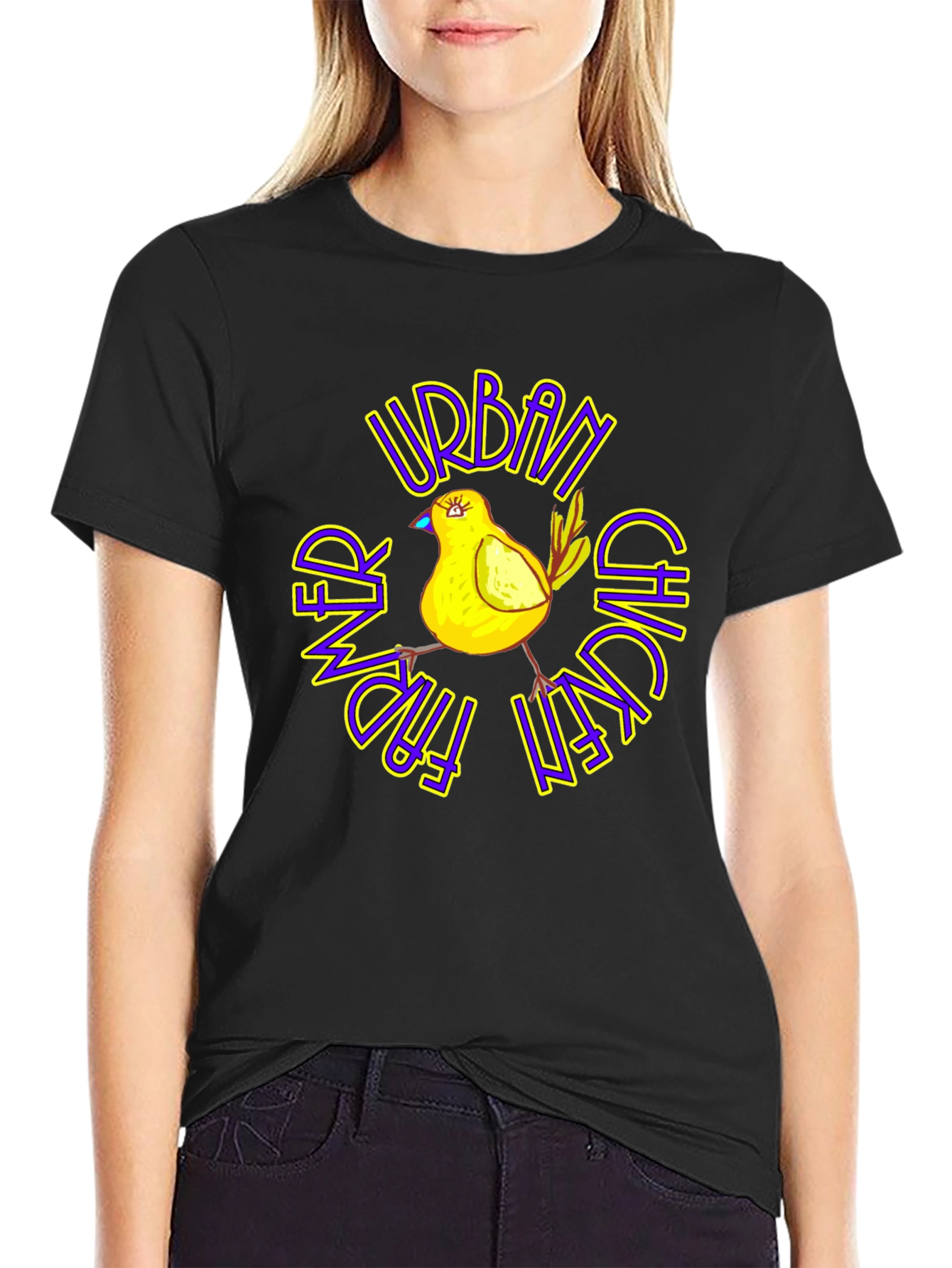 Urban Farmer Friend Chick T-Shirt
