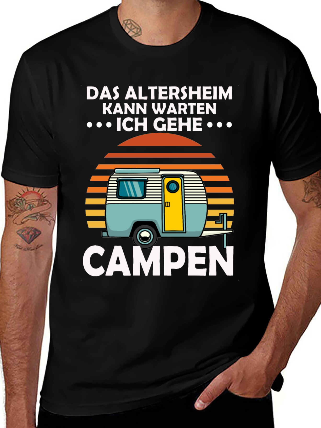 Camping T-Shirt - Retirement Plan Tee