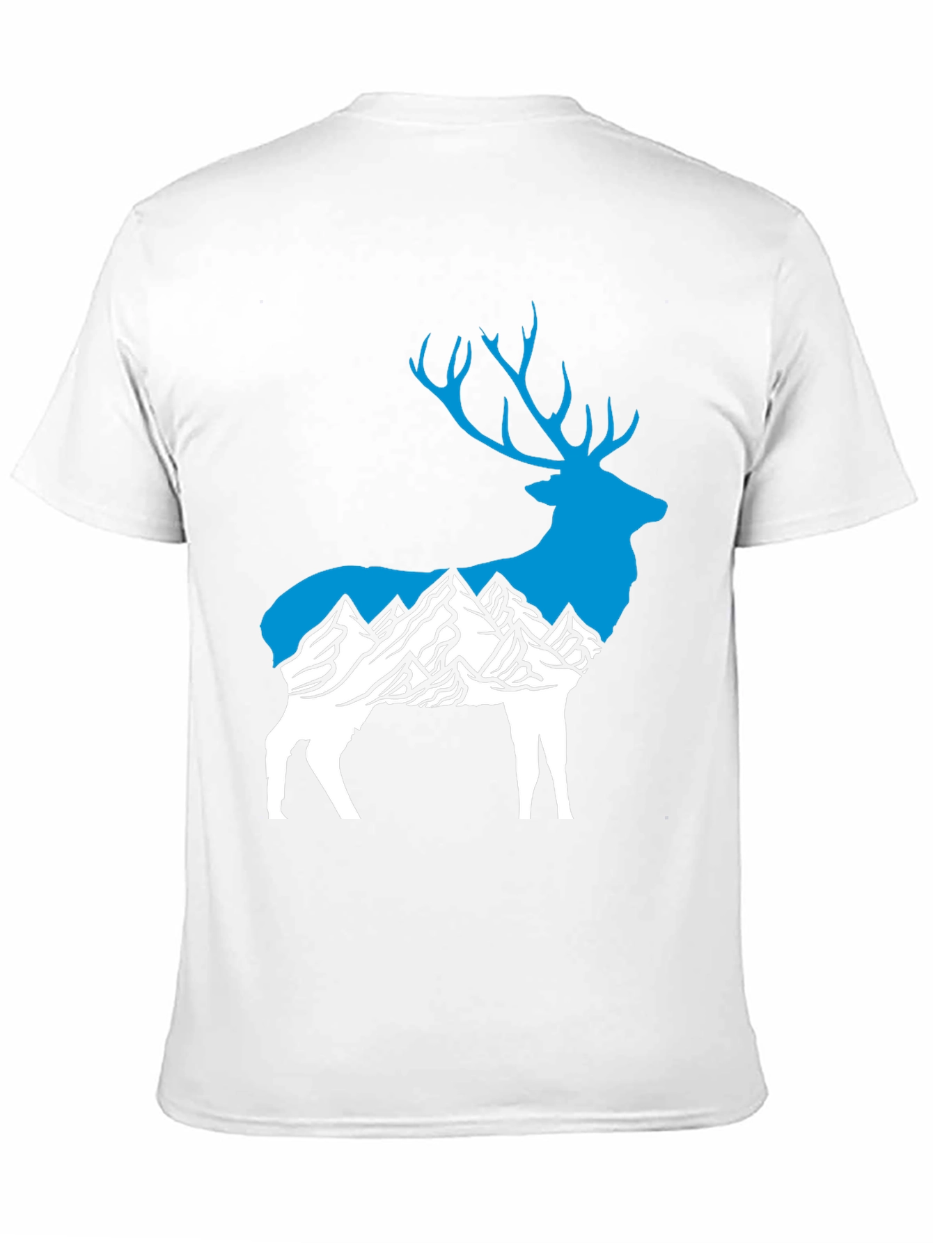 Deer Mountain Graphic T-Shirt - Black