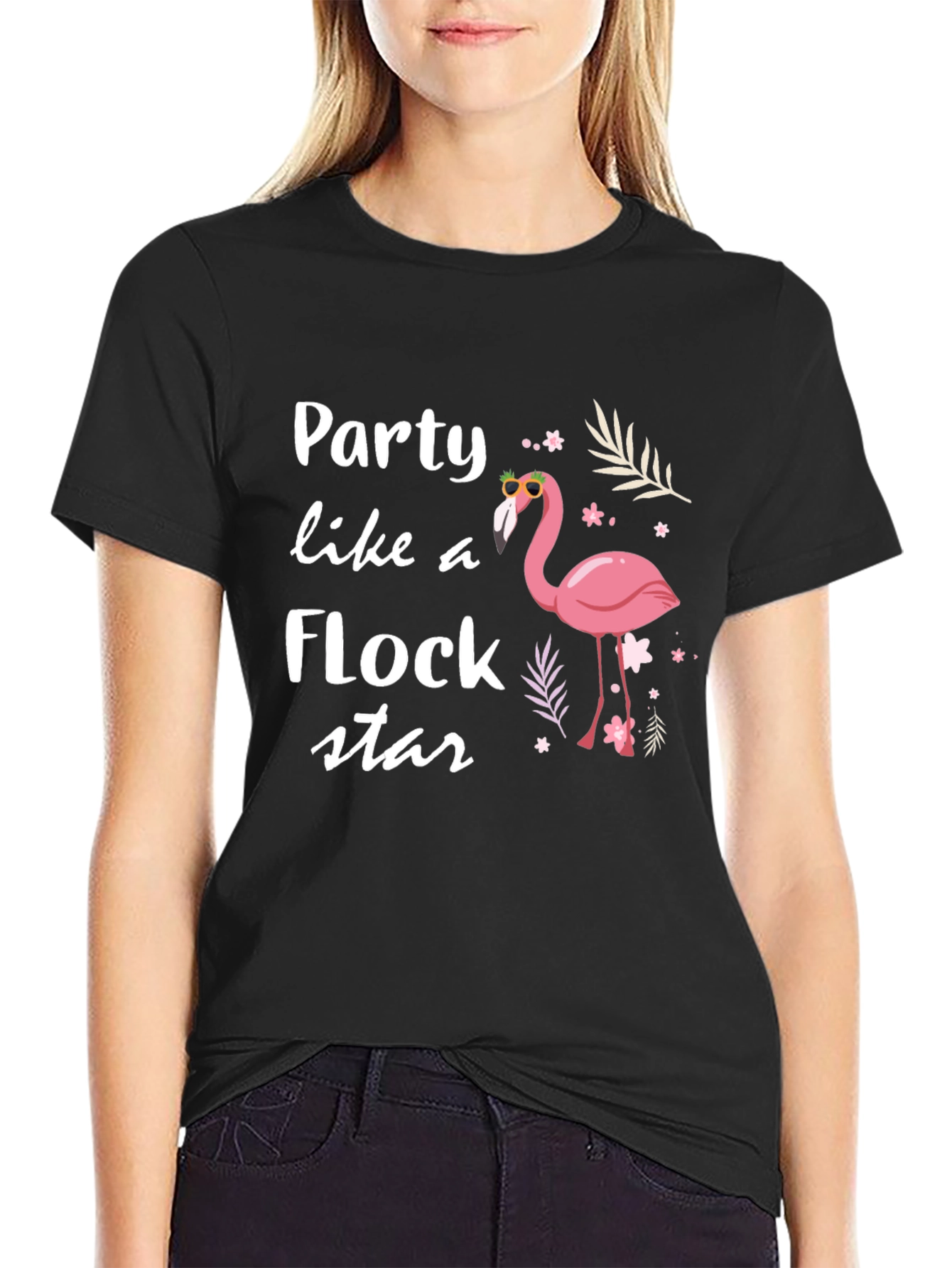 Party Like a Flock Star Graphic Tee