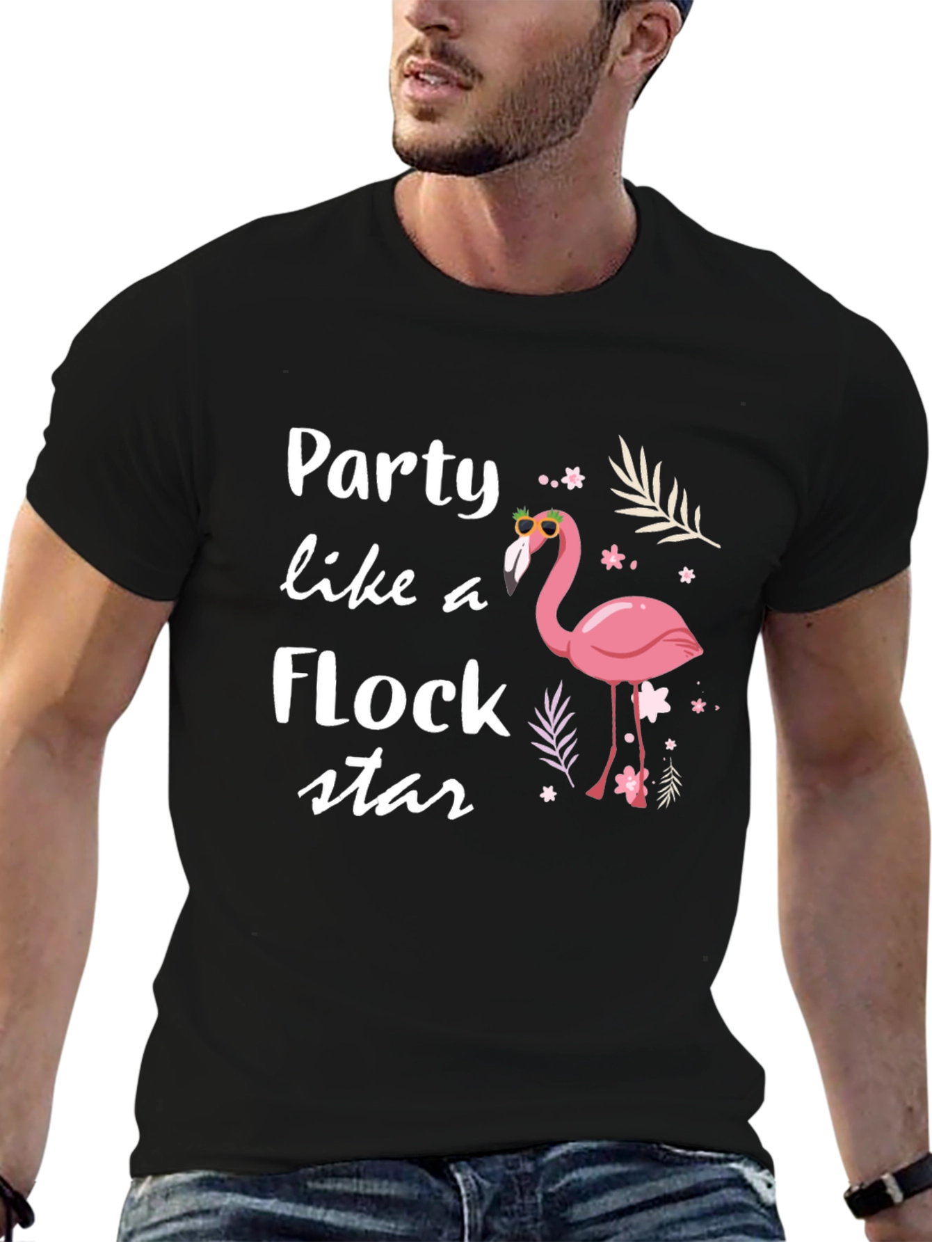 Party Like a Flock Star Graphic Tee