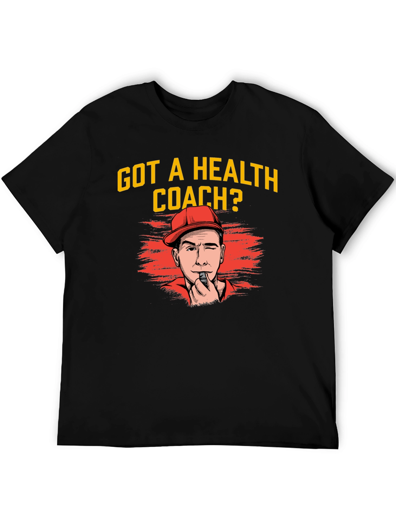 Got A Health Coach? Graphic Tee - Black