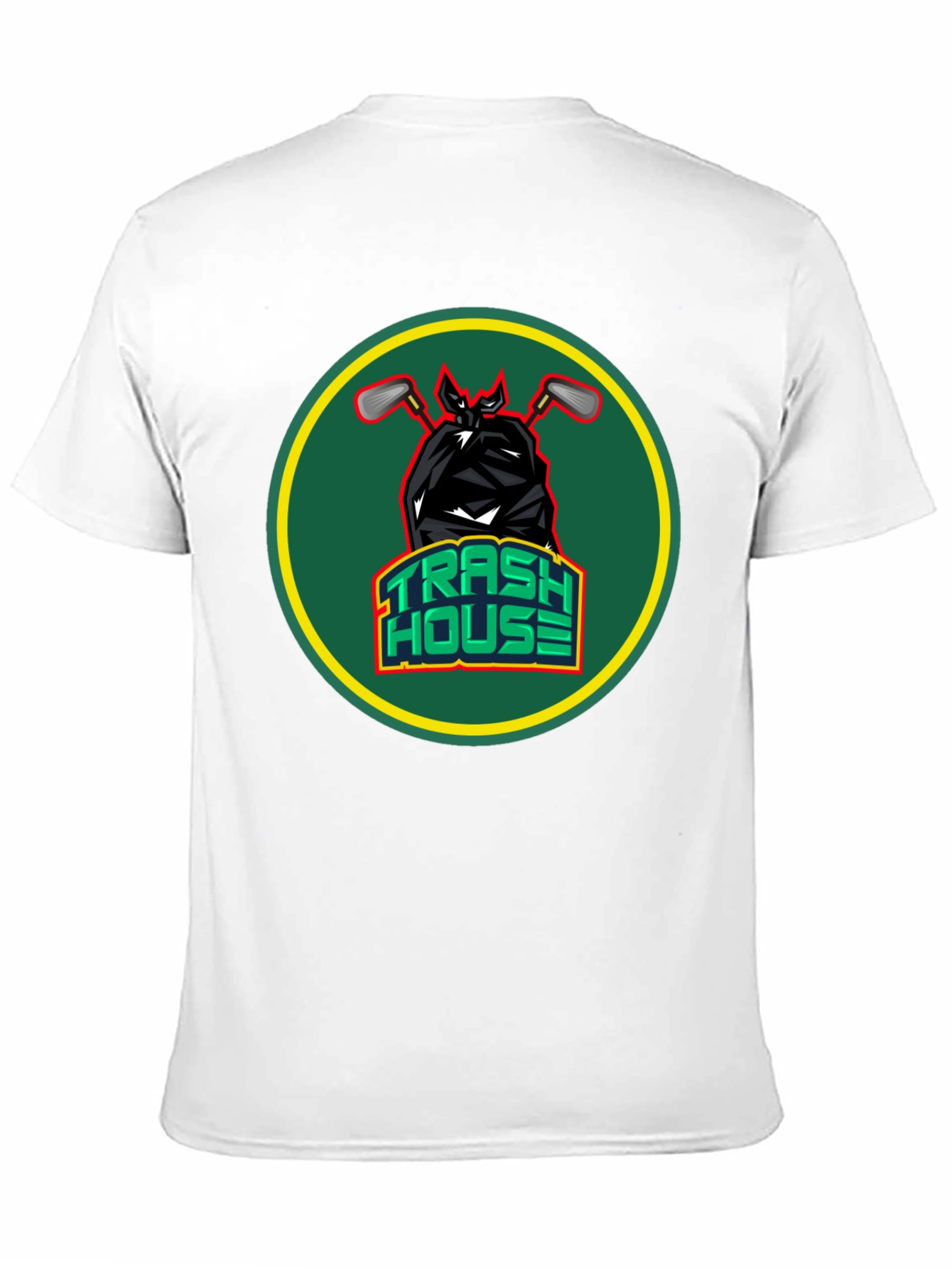 Trash House Golf T-Shirt - Comfy & Stylish