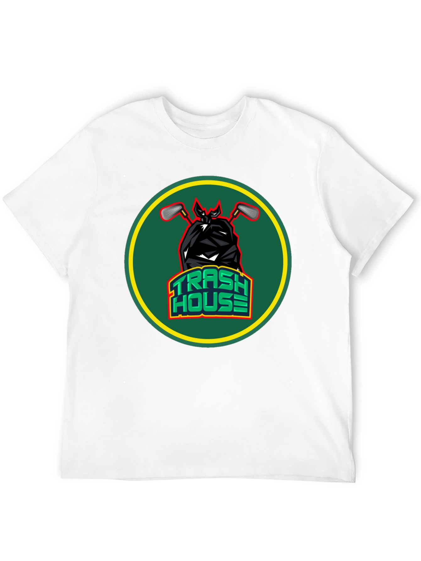 Trash House Golf T-Shirt - Comfy & Stylish