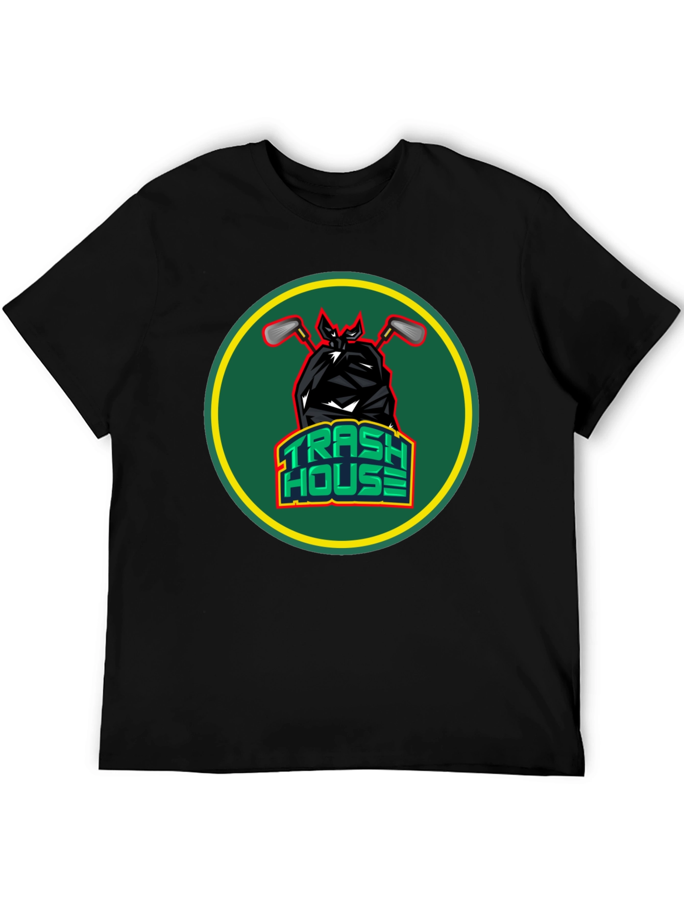 Trash House Golf T-Shirt - Comfy & Stylish