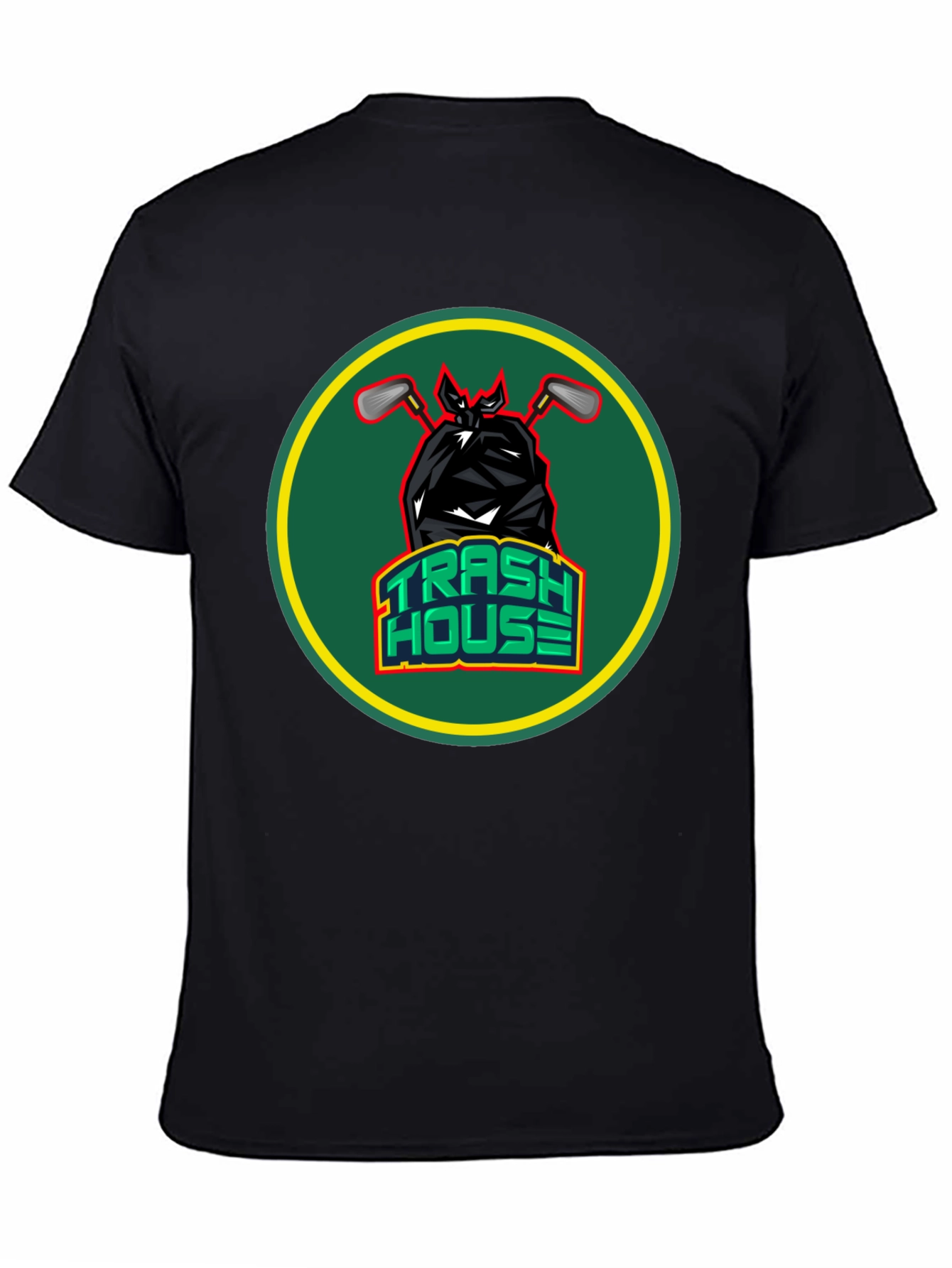 Trash House Golf T-Shirt - Comfy & Stylish