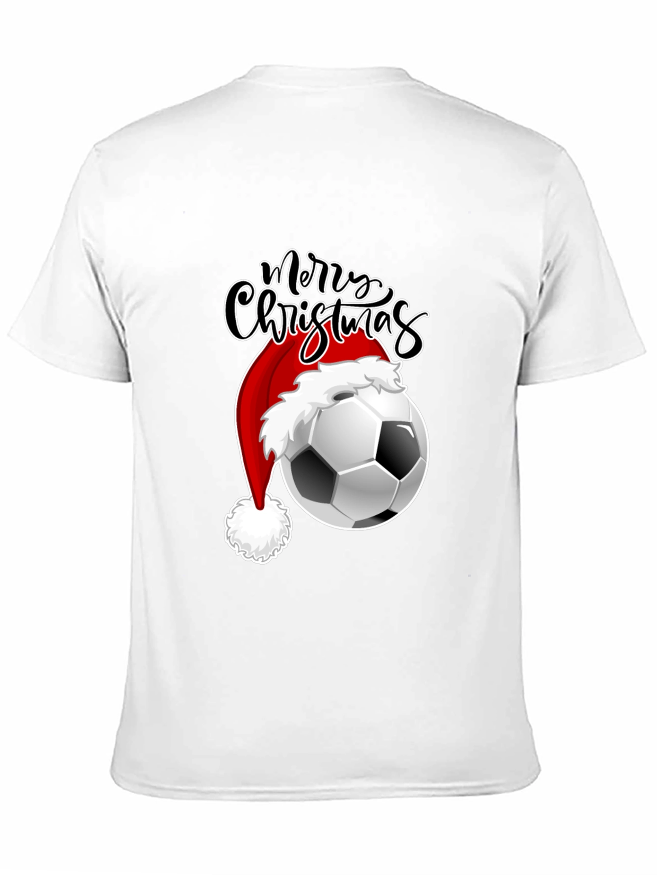Festive Soccer Christmas T-Shirt