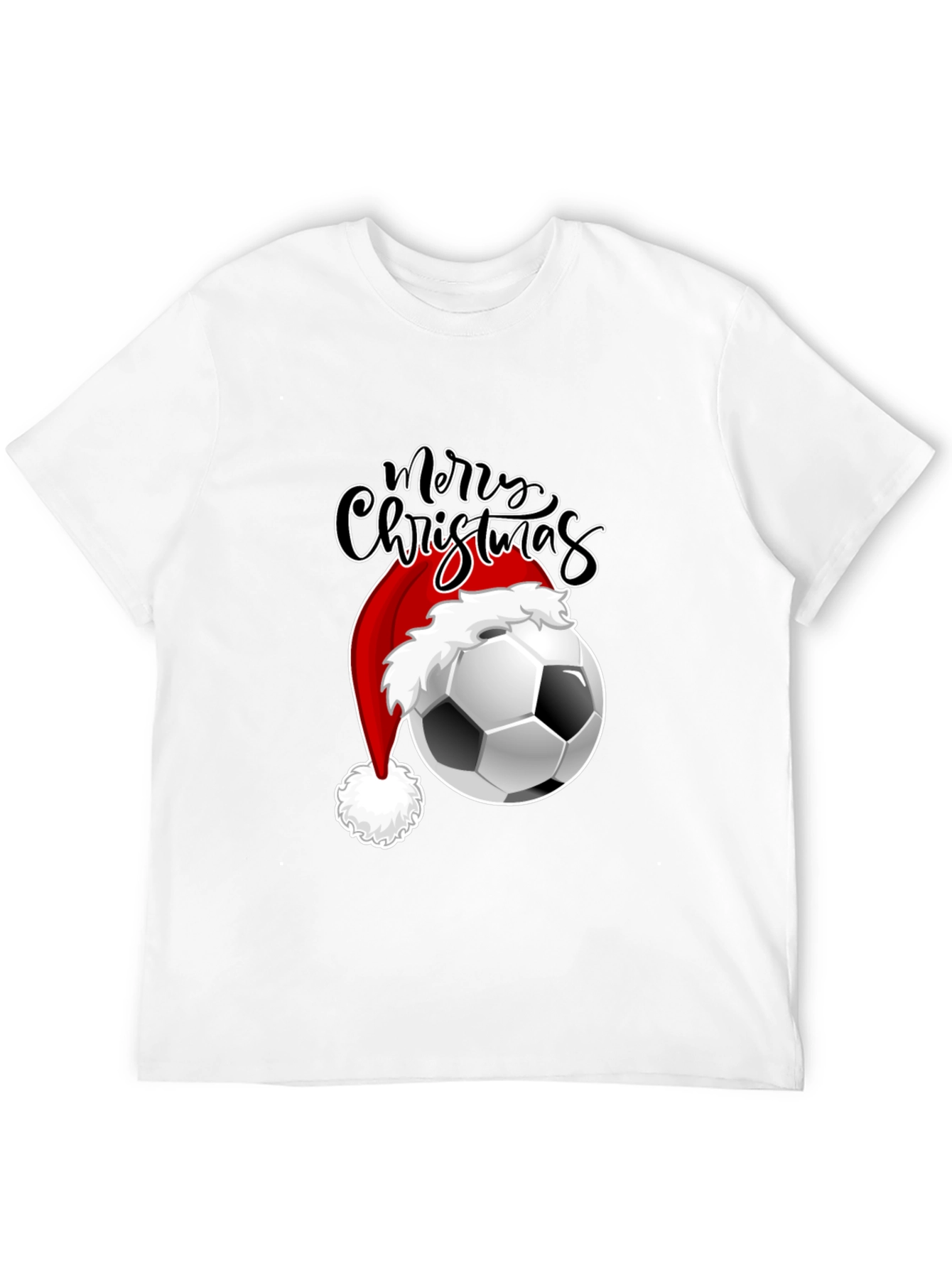Festive Soccer Christmas T-Shirt