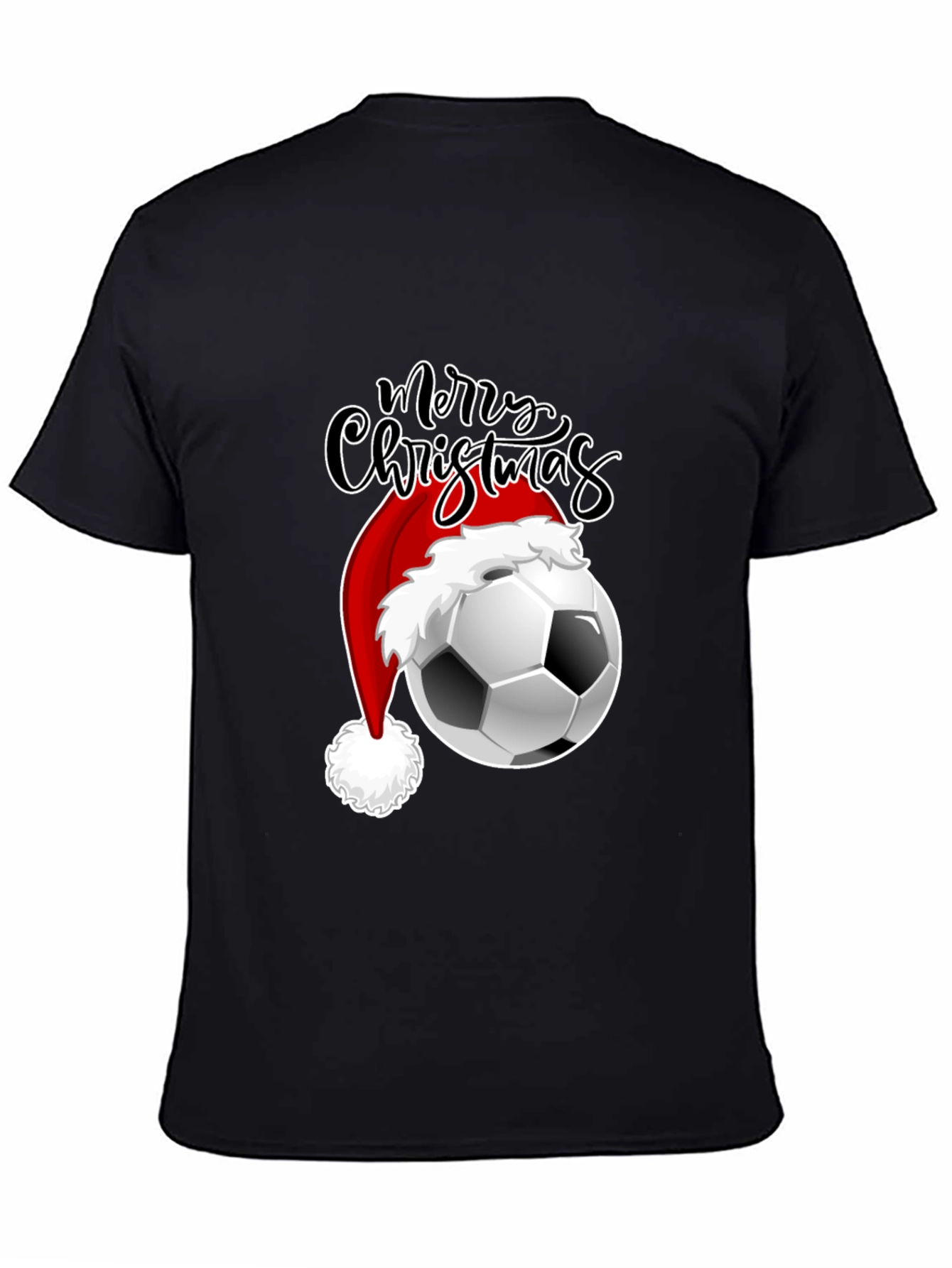 Festive Soccer Christmas T-Shirt